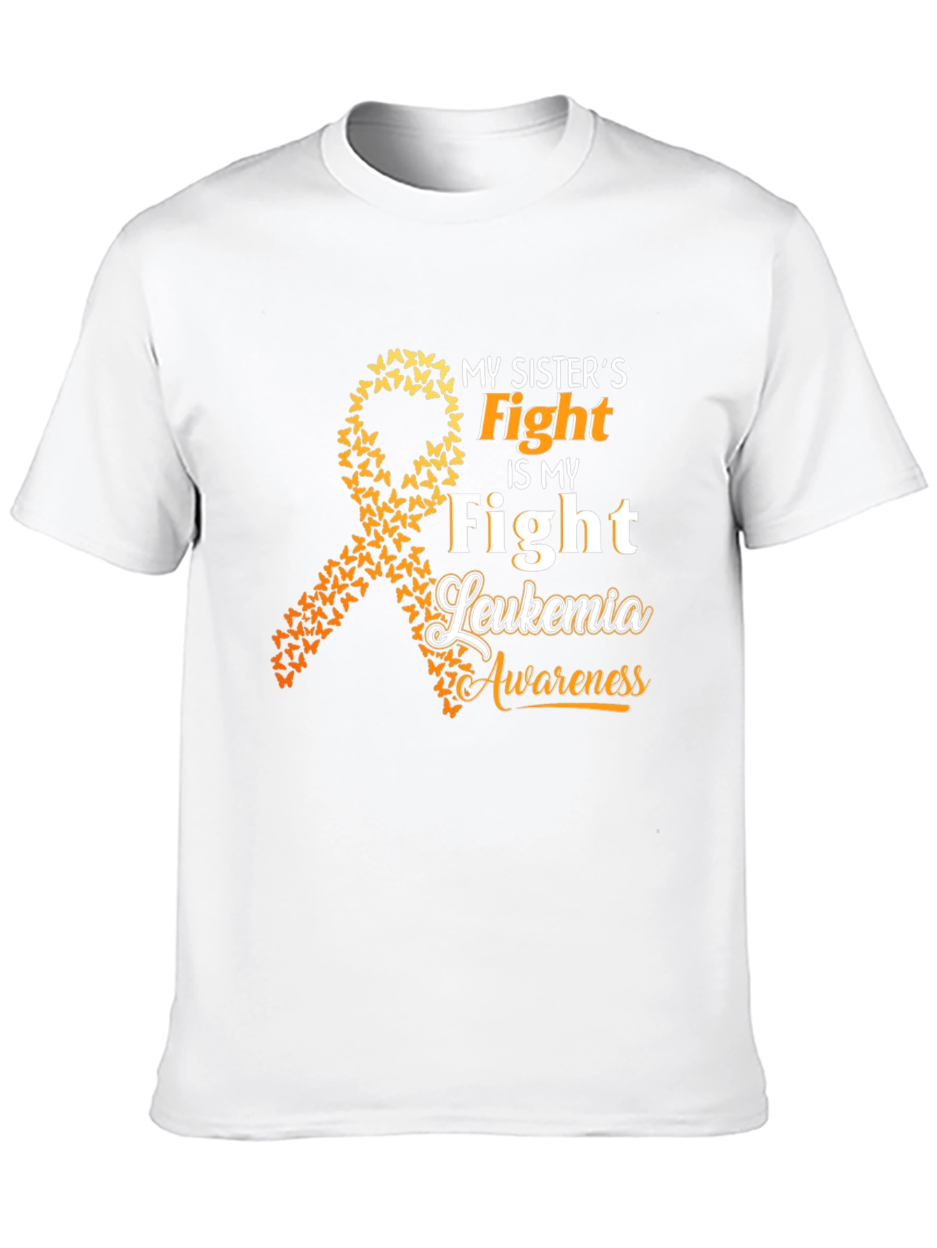 Sisters Fight Leukemia Awareness T-Shirt