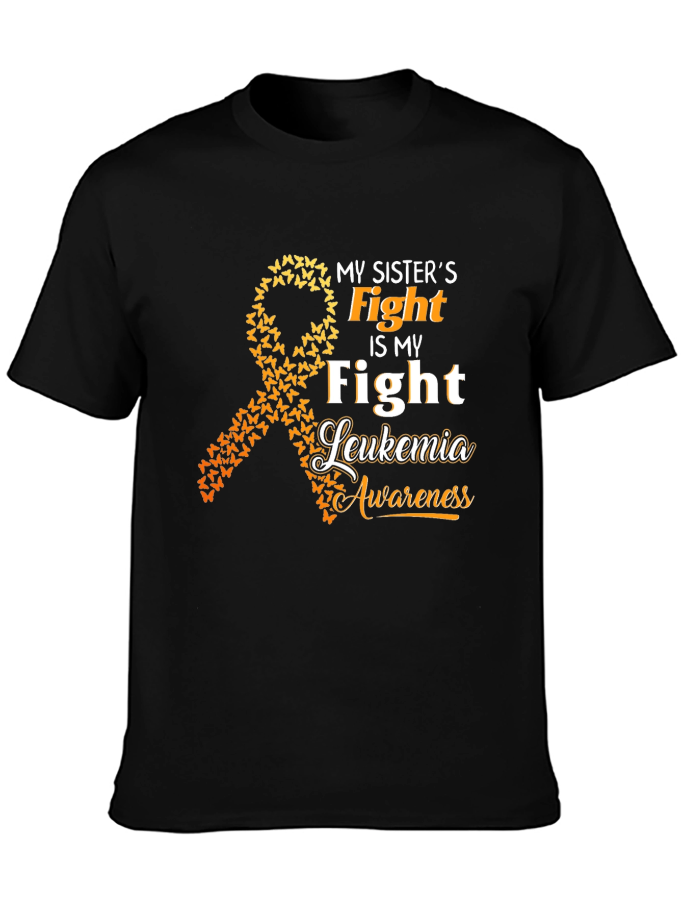Sisters Fight Leukemia Awareness T-Shirt