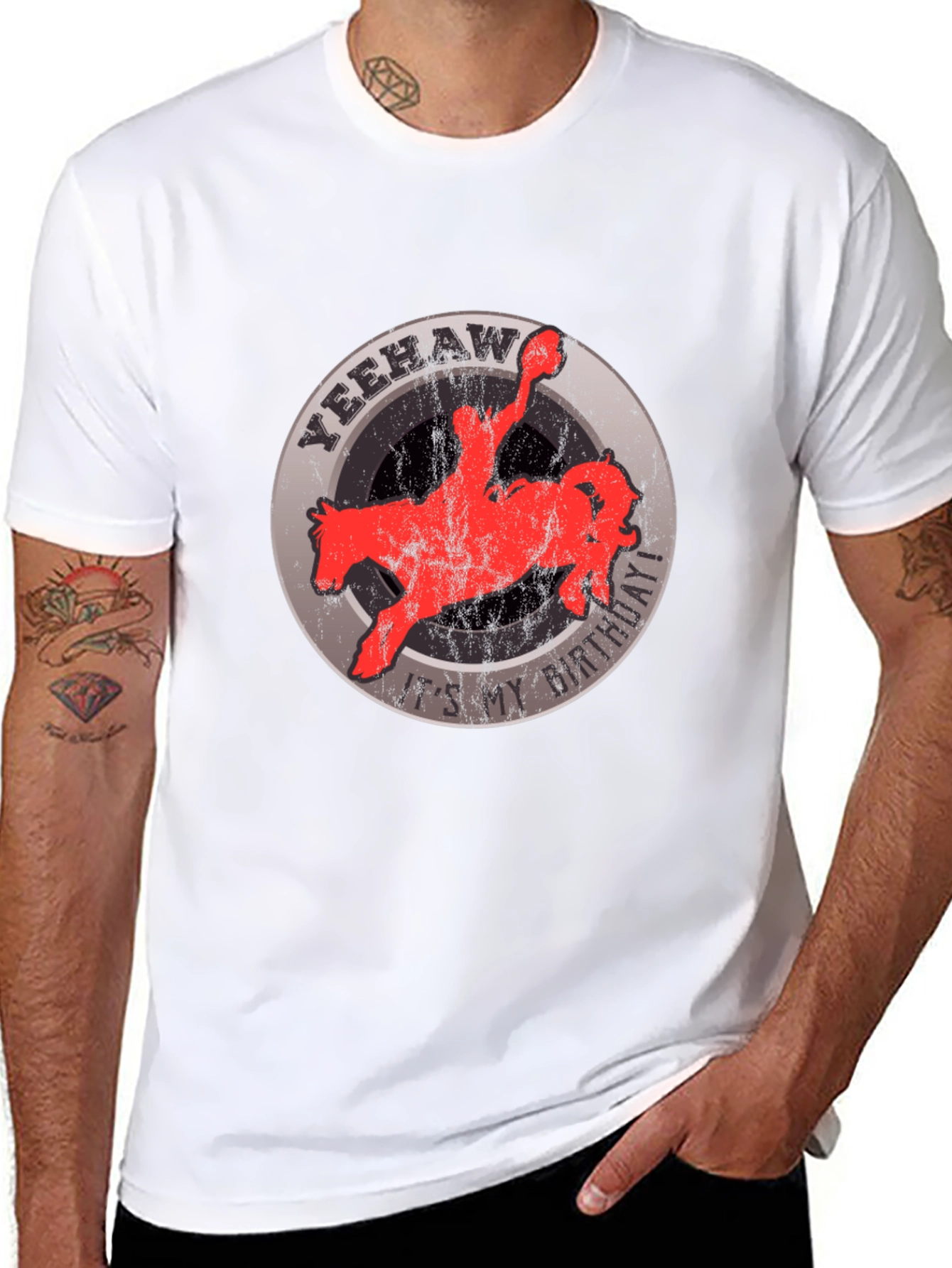 Yeehaw Birthday Rodeo T-Shirt