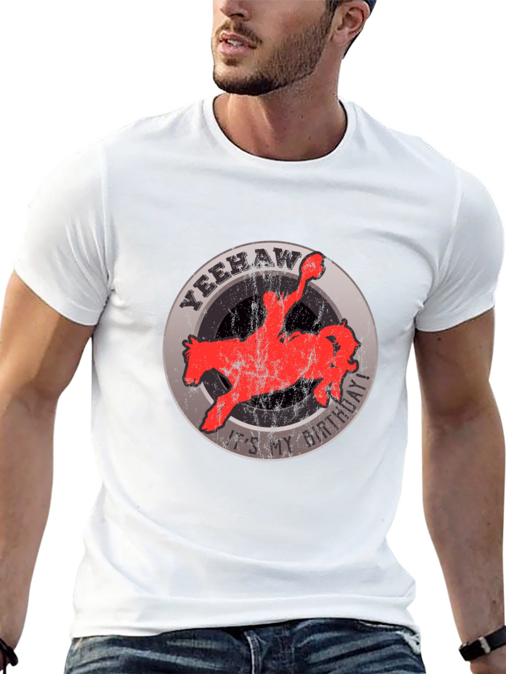 Yeehaw Birthday Rodeo T-Shirt