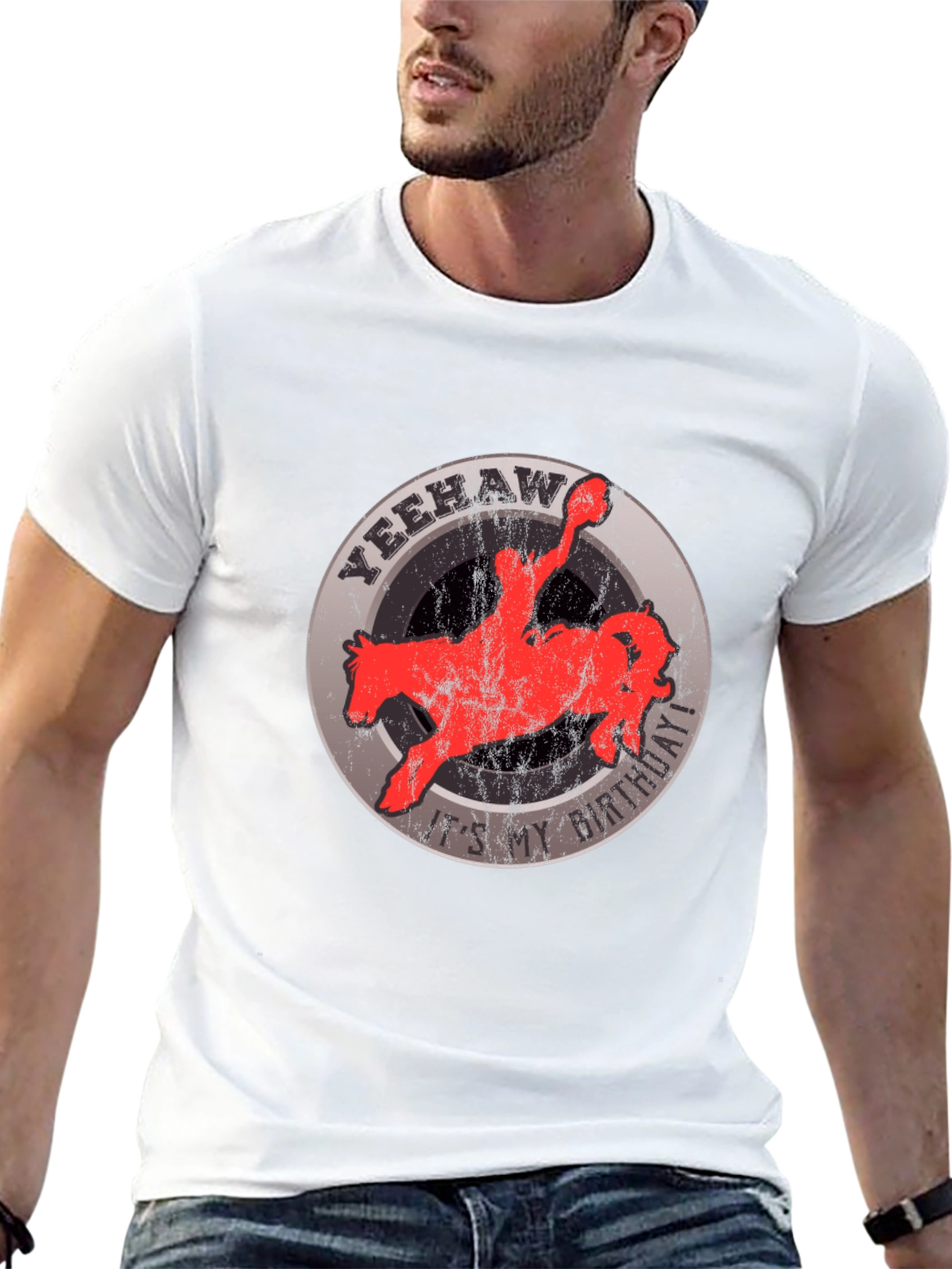 Yeehaw Birthday Rodeo T-Shirt