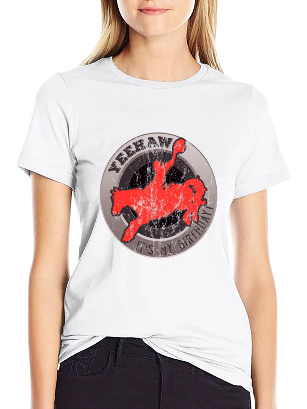 Yeehaw Birthday Rodeo T-Shirt