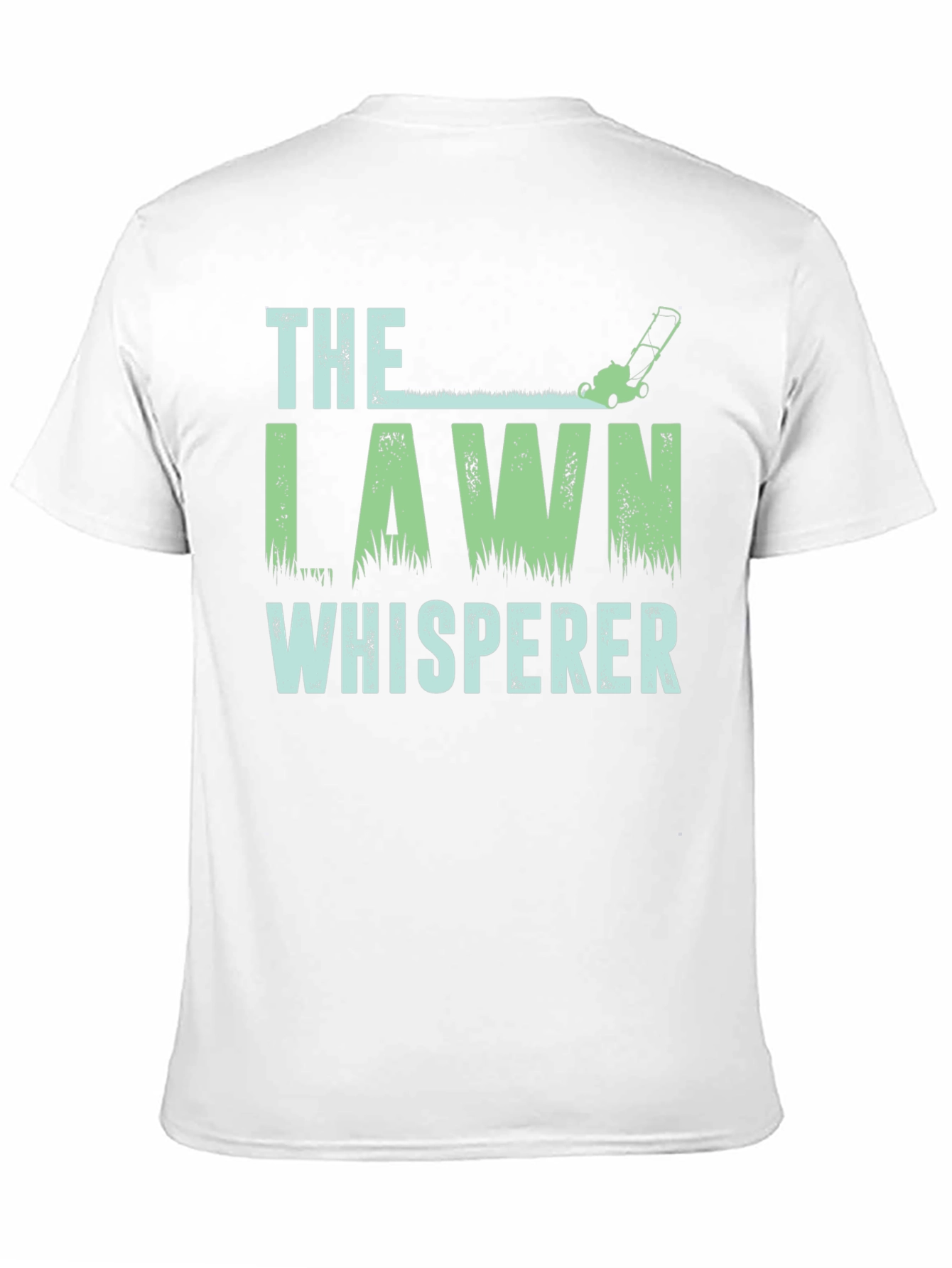 Lawn Whisperer Graphic T-Shirt - Black Cotton Tee