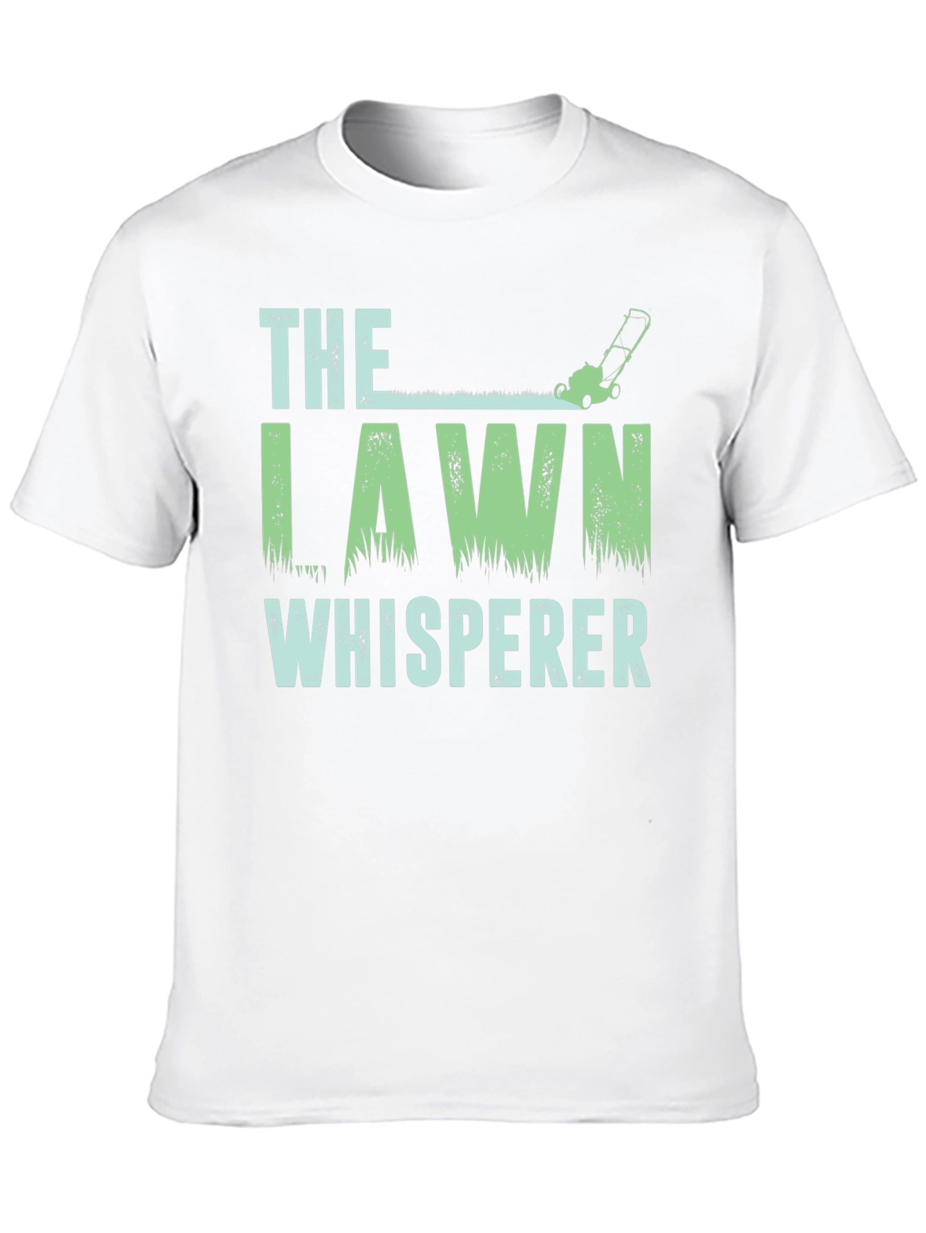 Lawn Whisperer Graphic T-Shirt - Black Cotton Tee