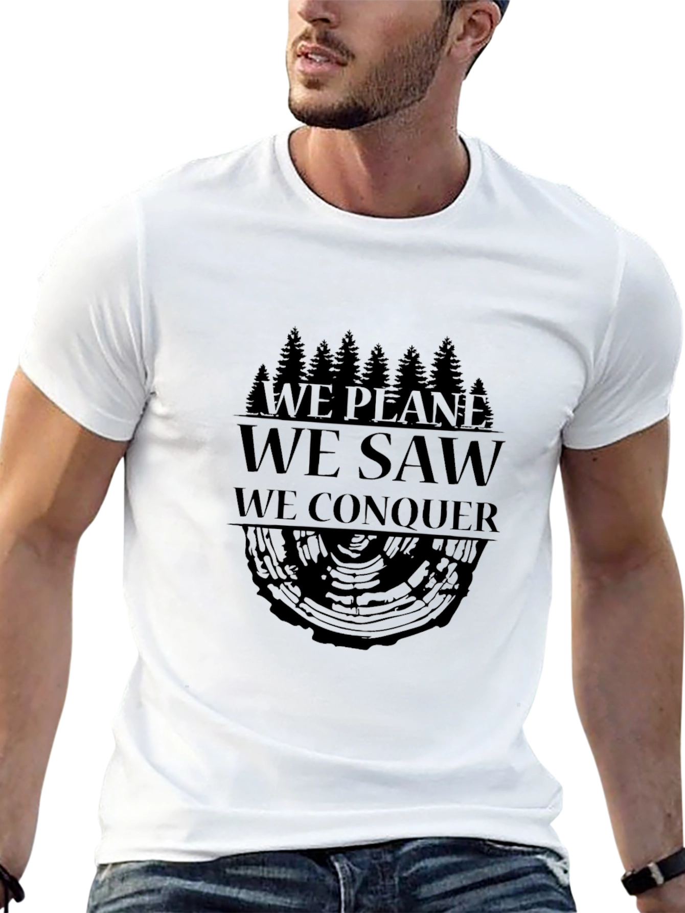 We Plane We Saw We Conquer T-Shirt
