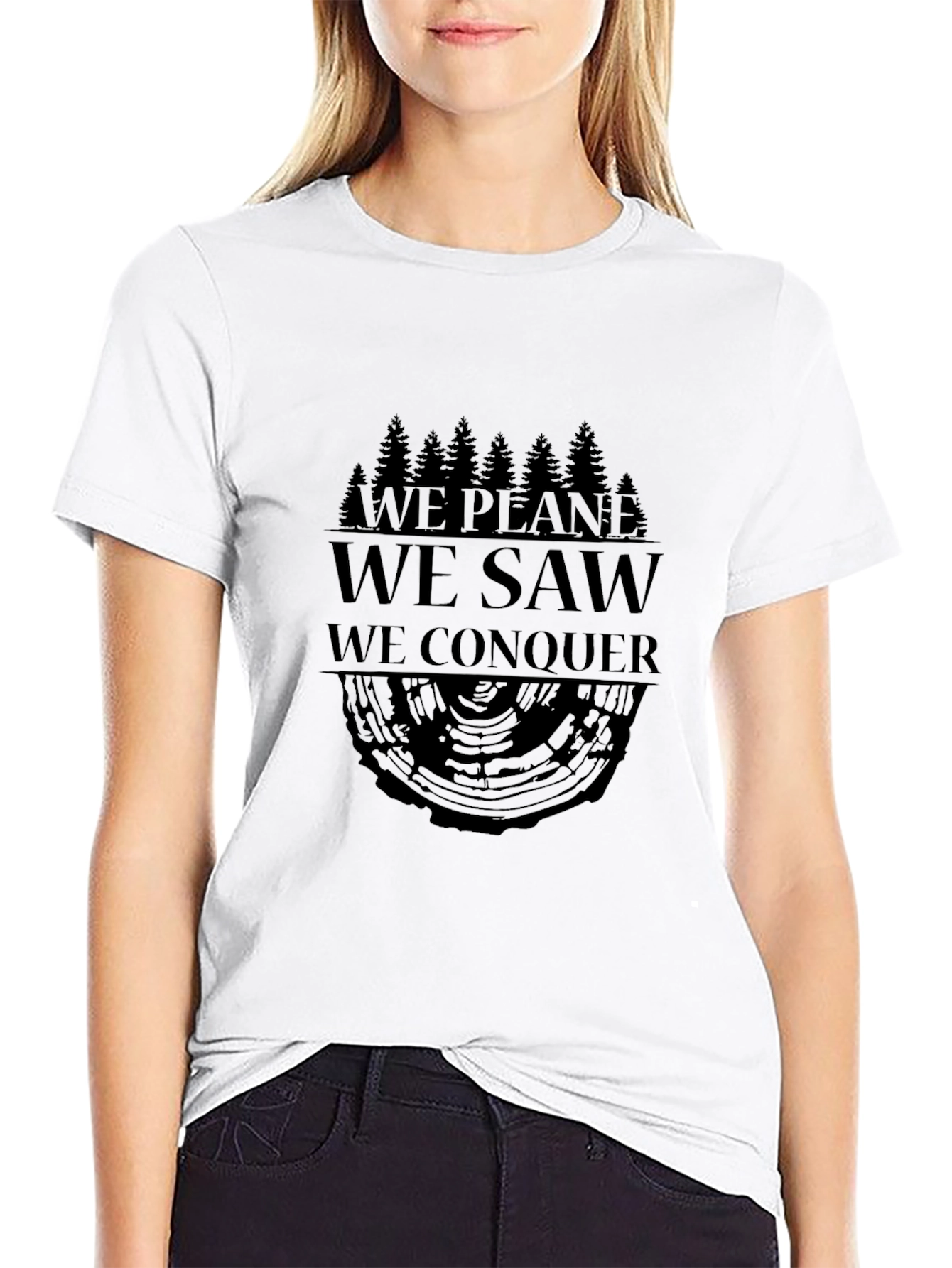 We Plane We Saw We Conquer T-Shirt
