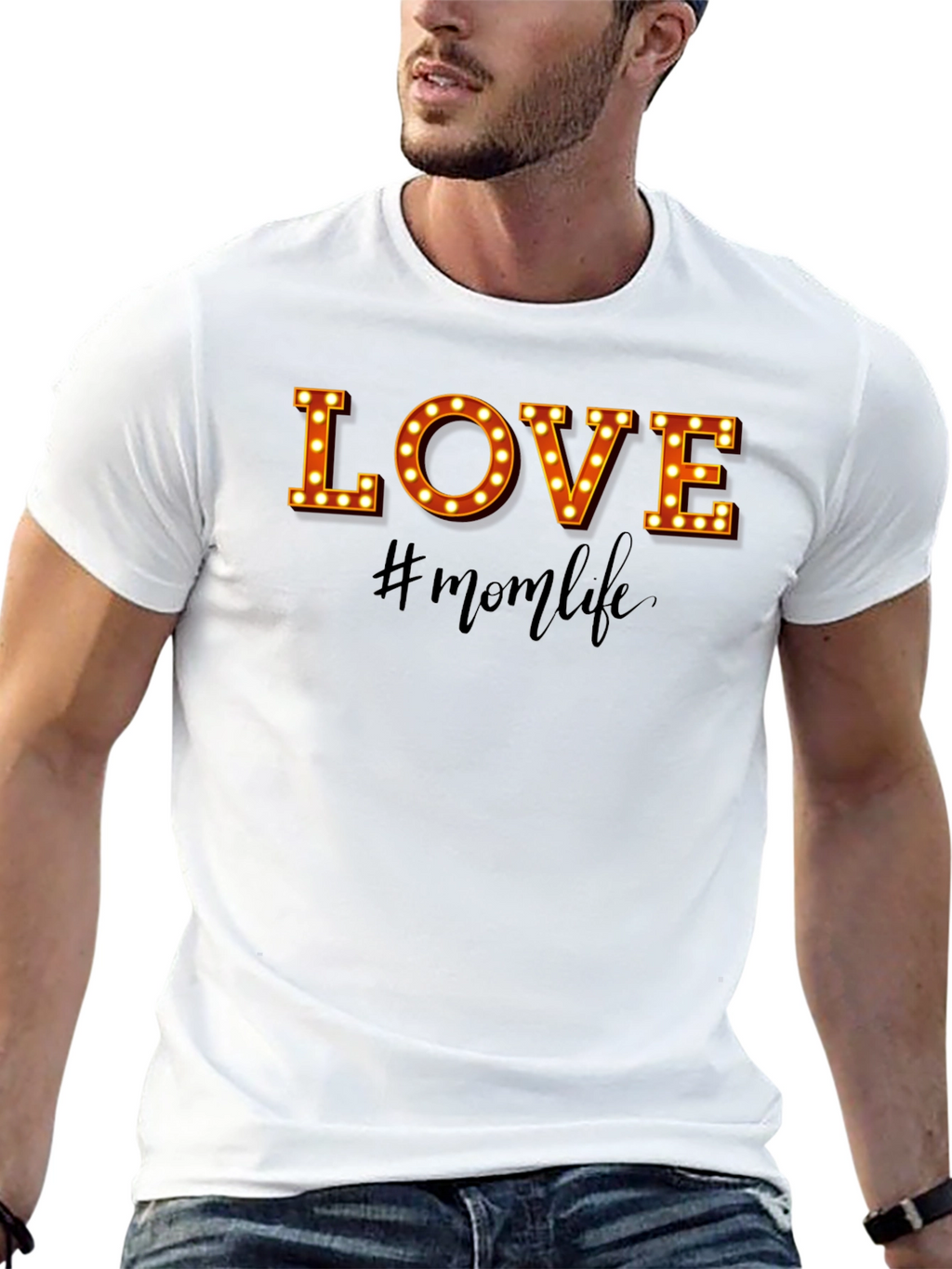 Mom Life T-Shirt - LOVE Graphic Tee