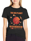The Red Planet - Mission To Mars Graphic T-Shirt