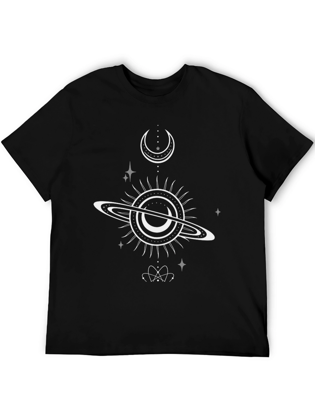 Cosmic Graphic Black Tee