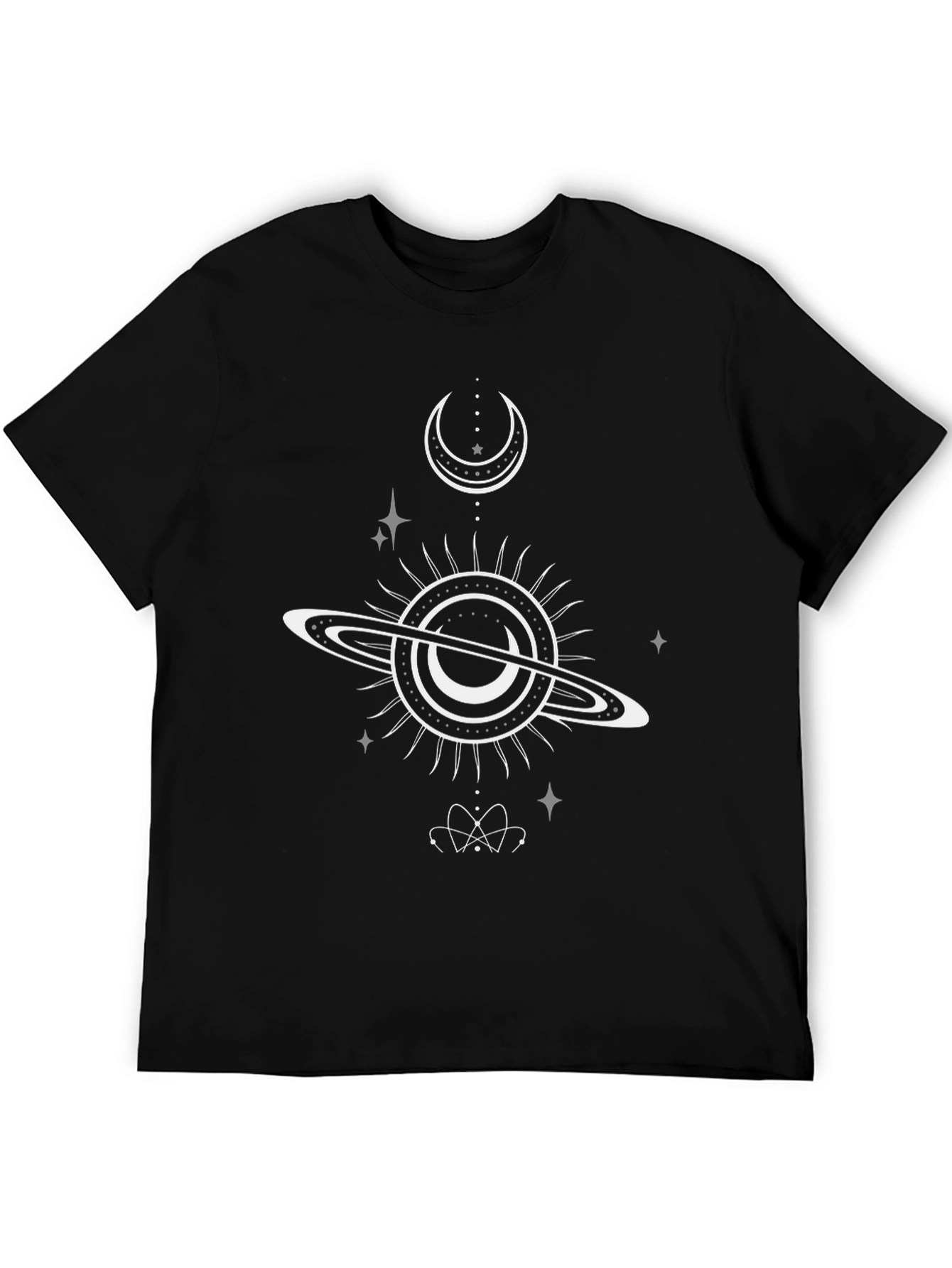 Cosmic Graphic Black Tee
