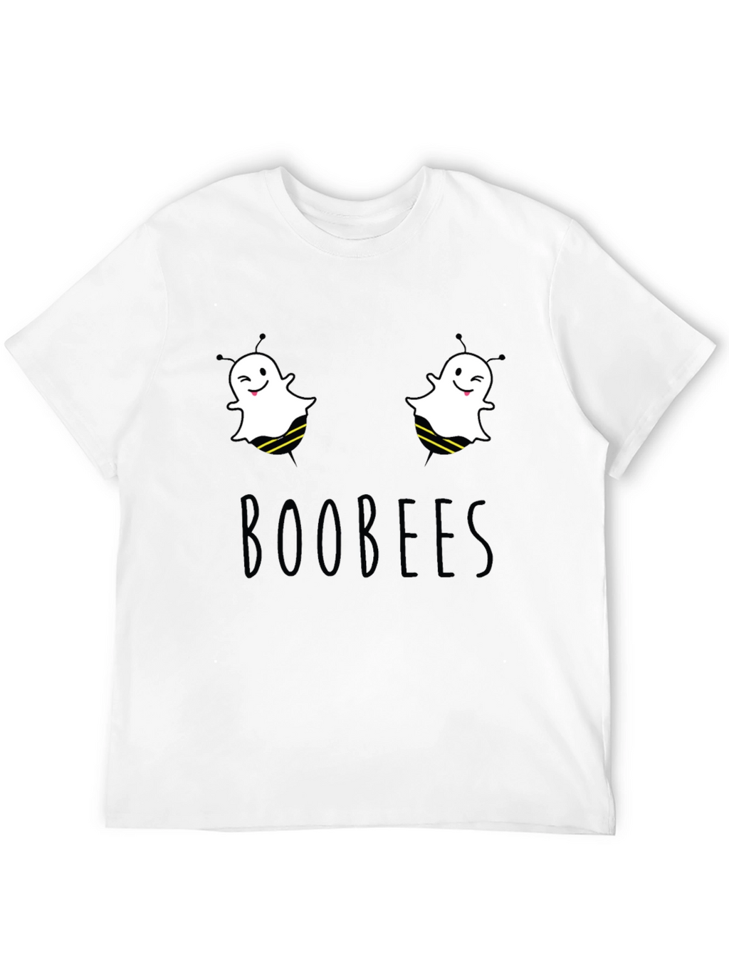 Boobees Graphic Tee - Funny Ghost Bee Pun T-Shirt