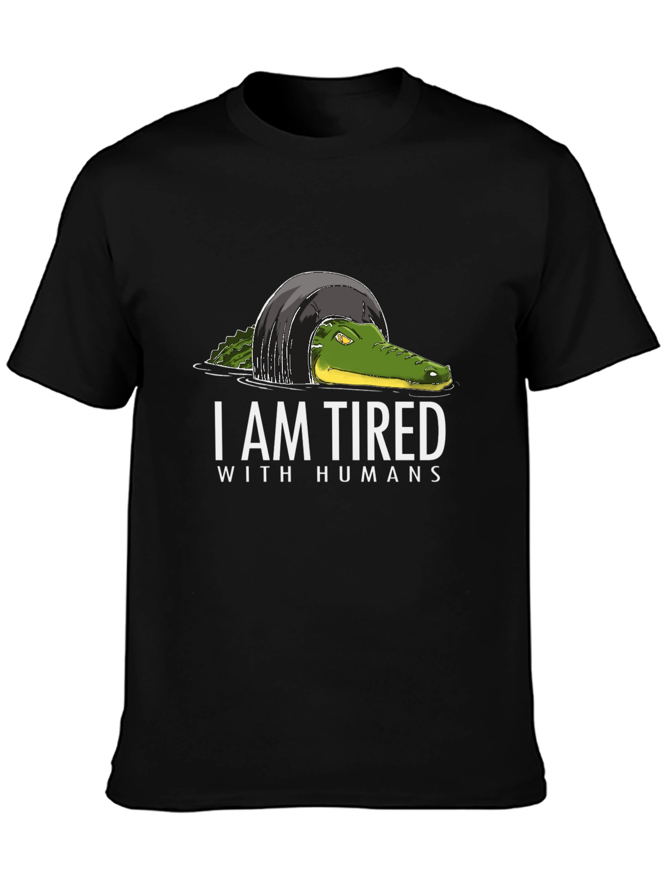 I Am Tired With Humans Graphic T-Shirt