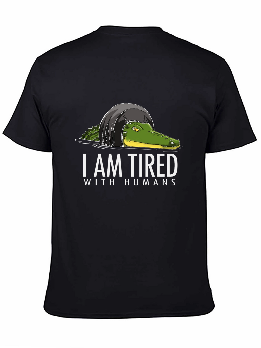 I Am Tired With Humans Graphic T-Shirt