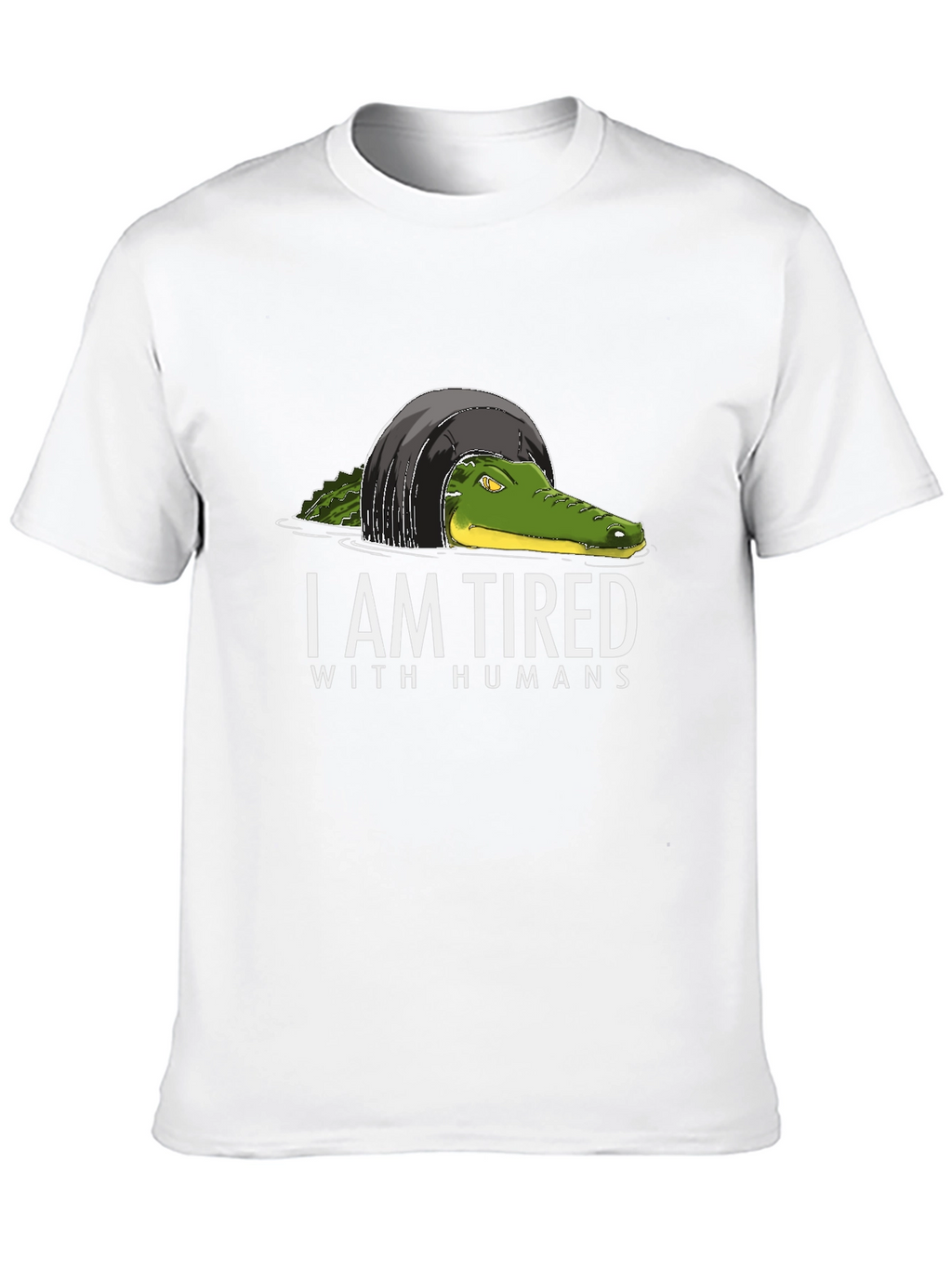 I Am Tired With Humans Graphic T-Shirt