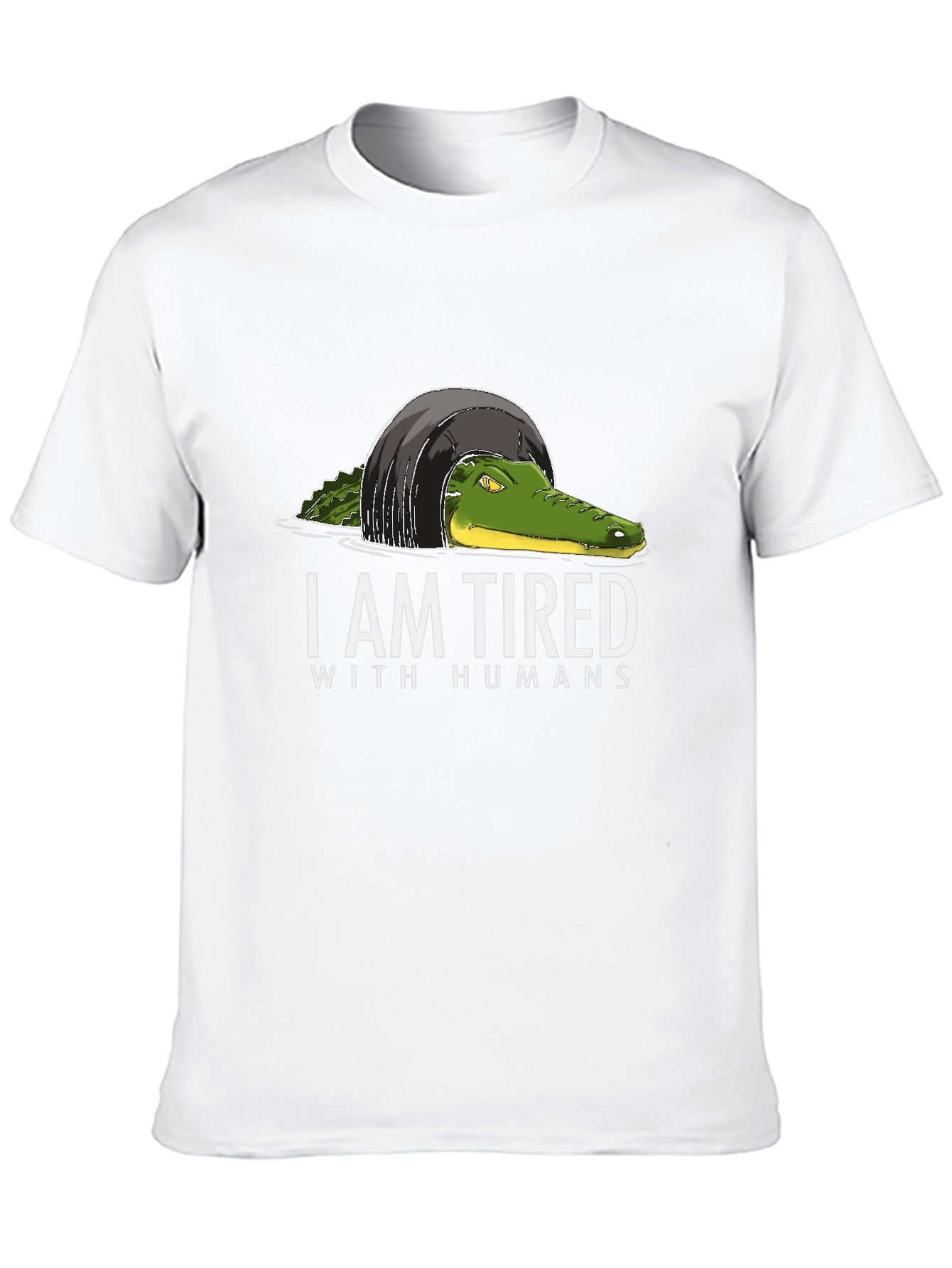 I Am Tired With Humans Graphic T-Shirt