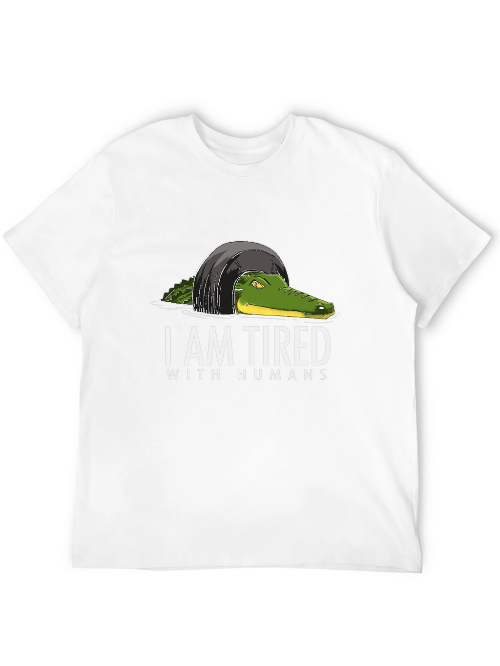 I Am Tired With Humans Graphic T-Shirt