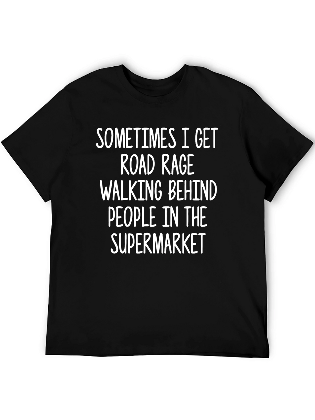 Road Rage Supermarket Funny T-Shirt
