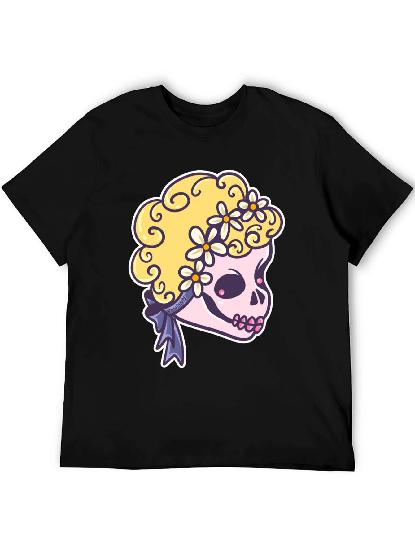 Skull Floral T-Shirt - Cute & Edgy Style