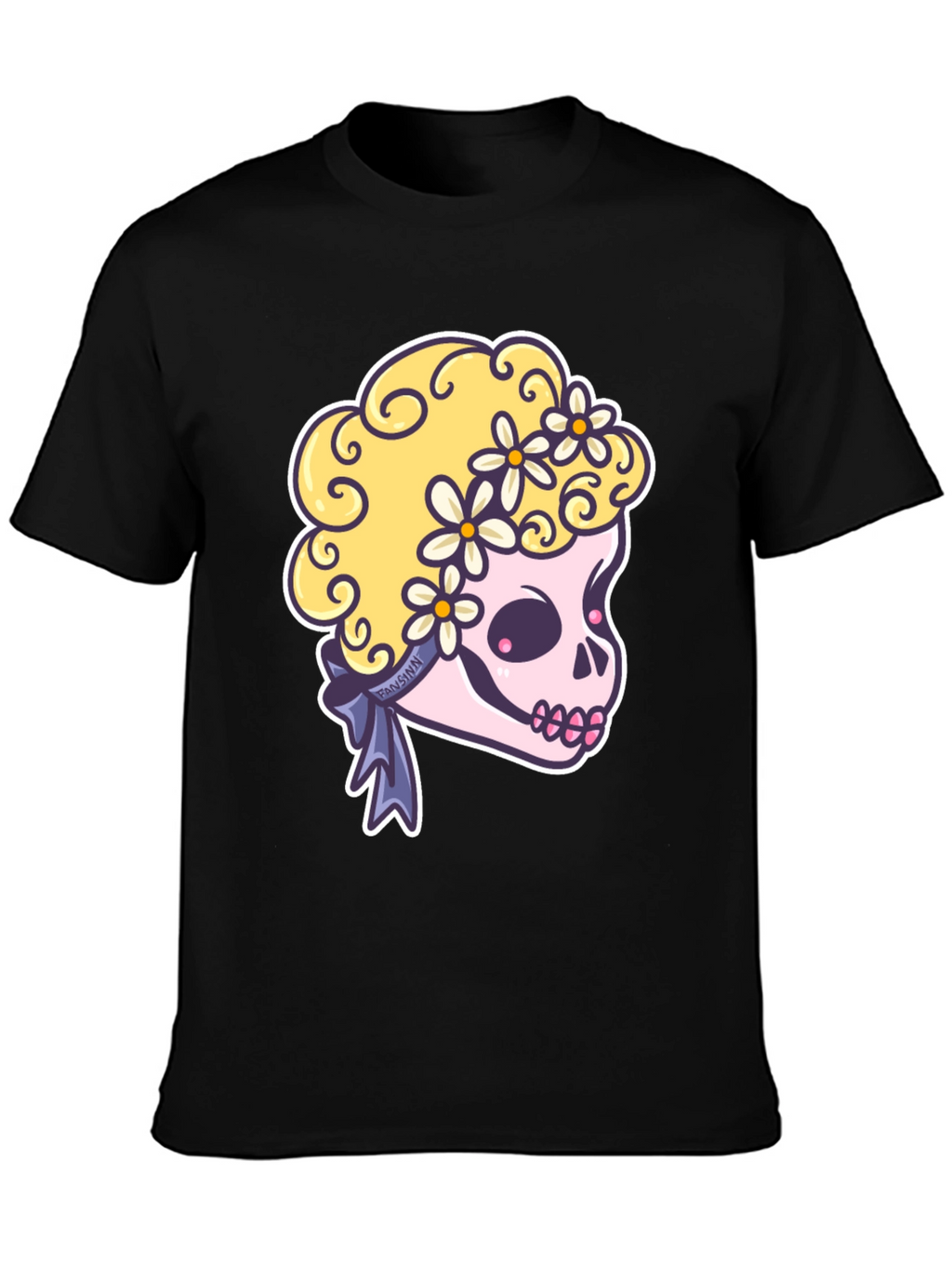 Skull Floral T-Shirt - Cute & Edgy Style
