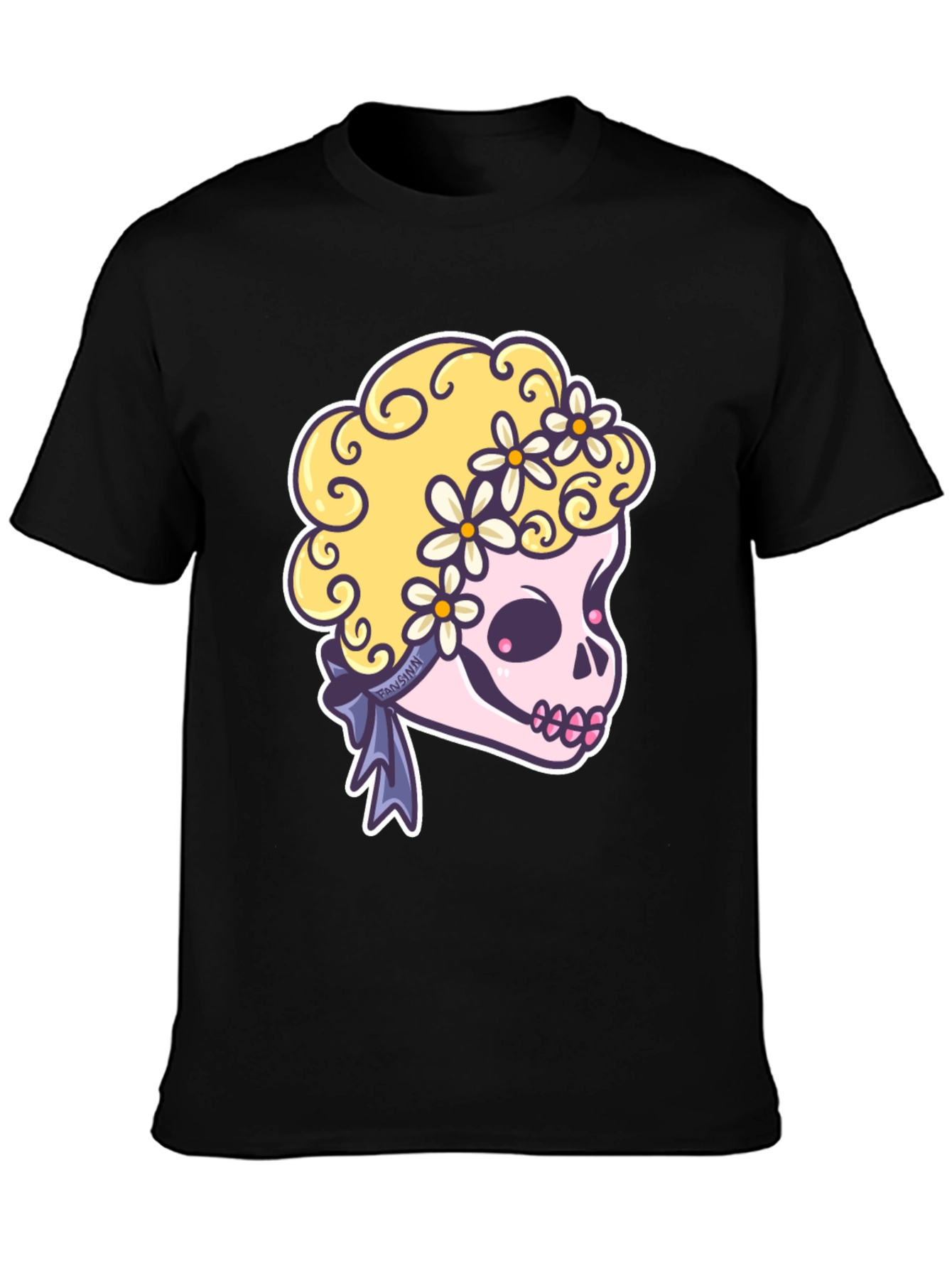 Skull Floral T-Shirt - Cute & Edgy Style