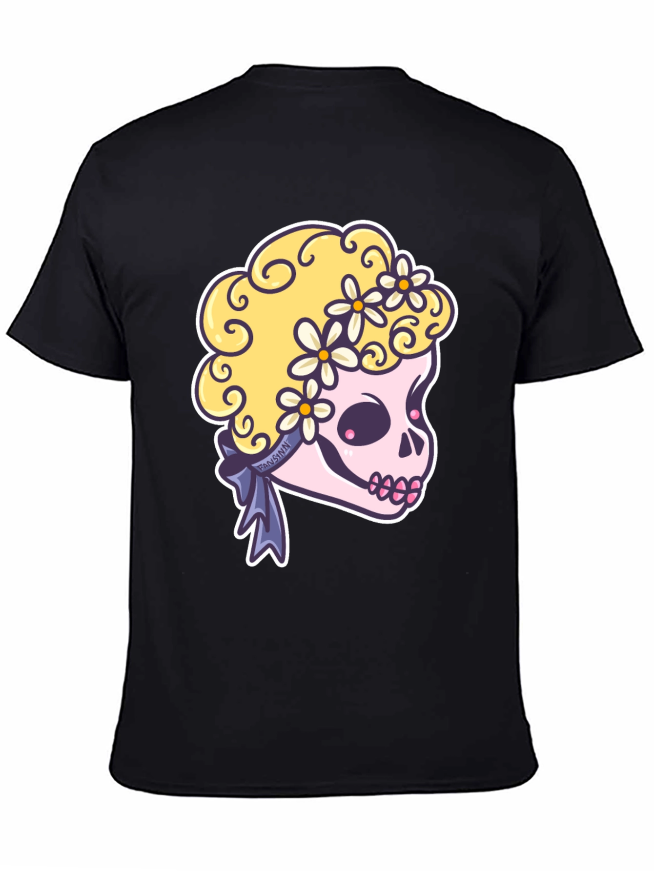 Skull Floral T-Shirt - Cute & Edgy Style