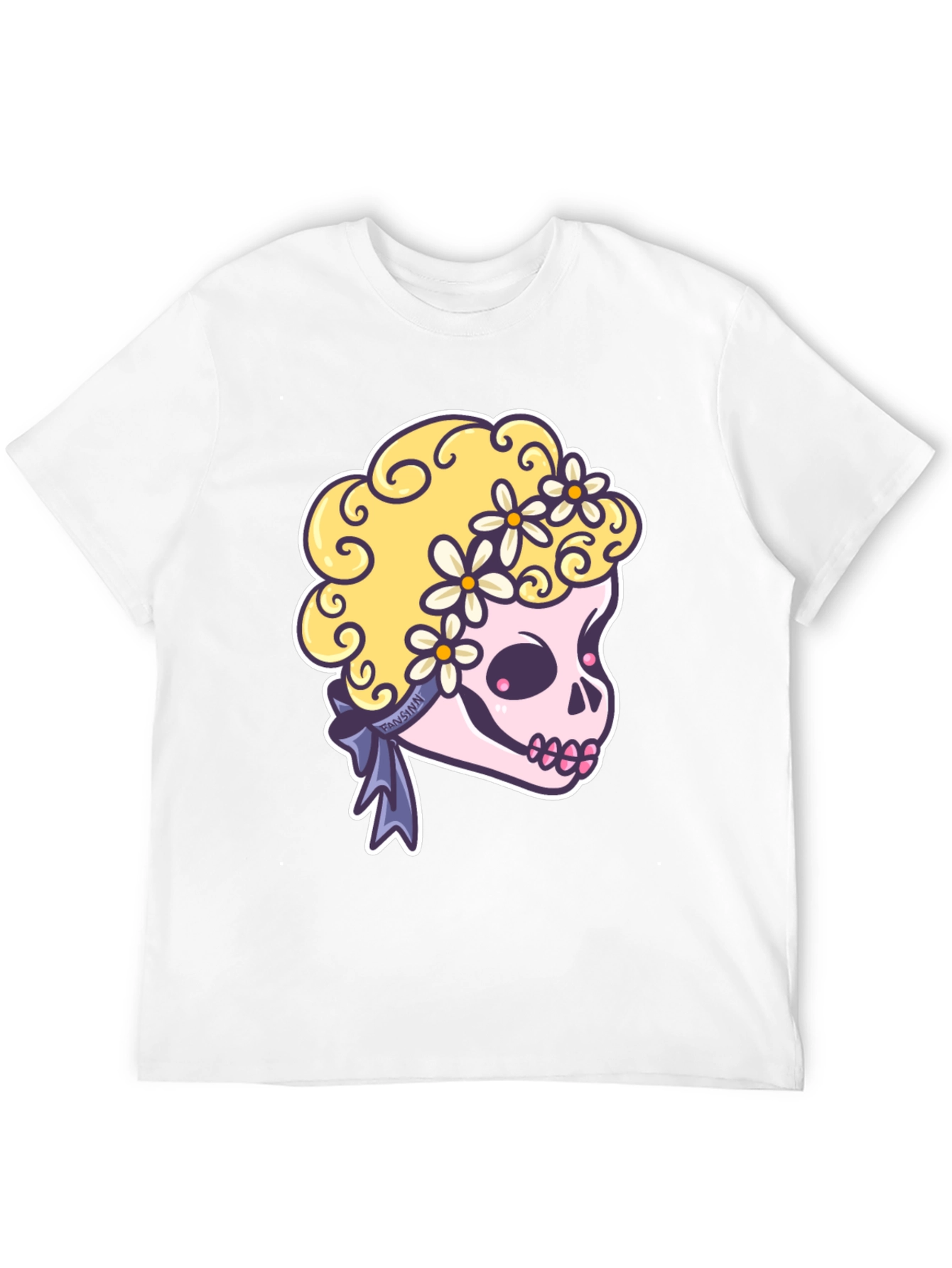 Skull Floral T-Shirt - Cute & Edgy Style