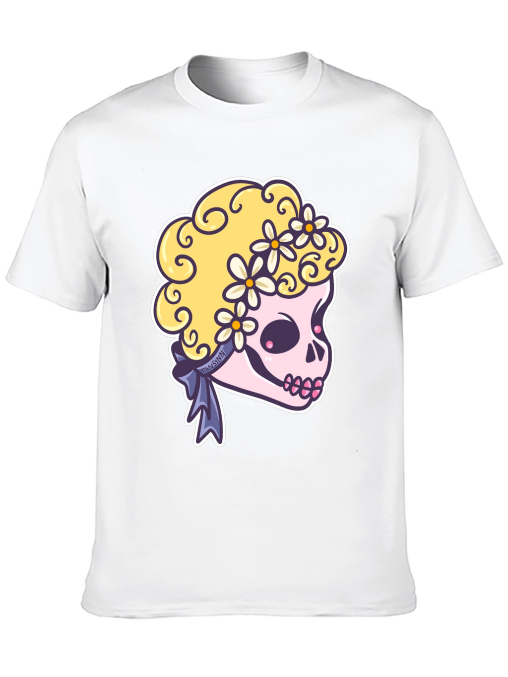 Skull Floral T-Shirt - Cute & Edgy Style