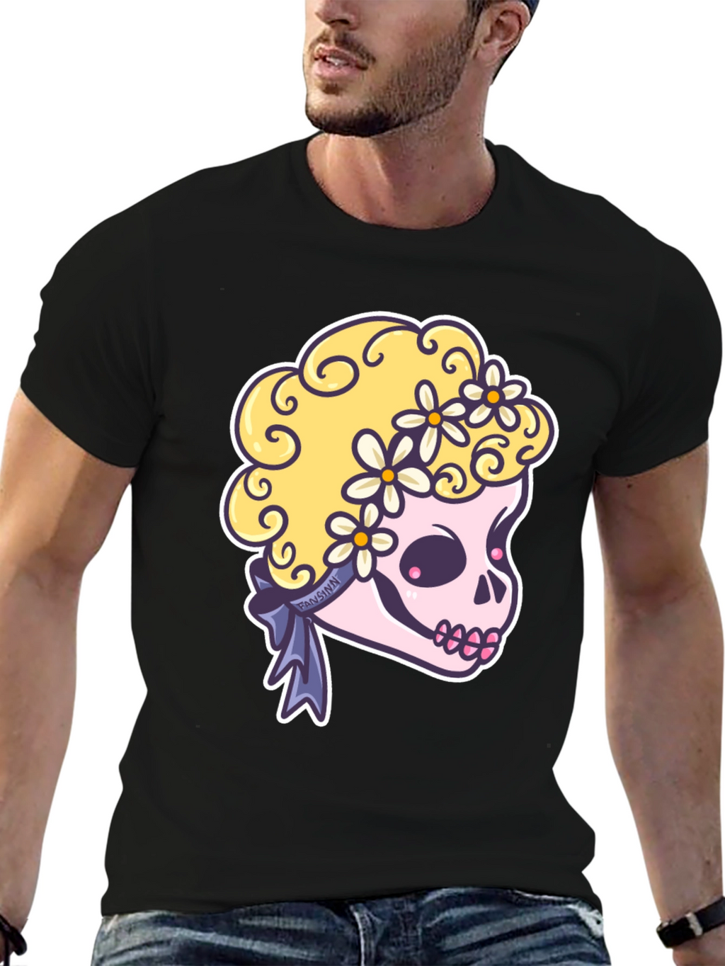 Skull Floral T-Shirt - Cute & Edgy Style