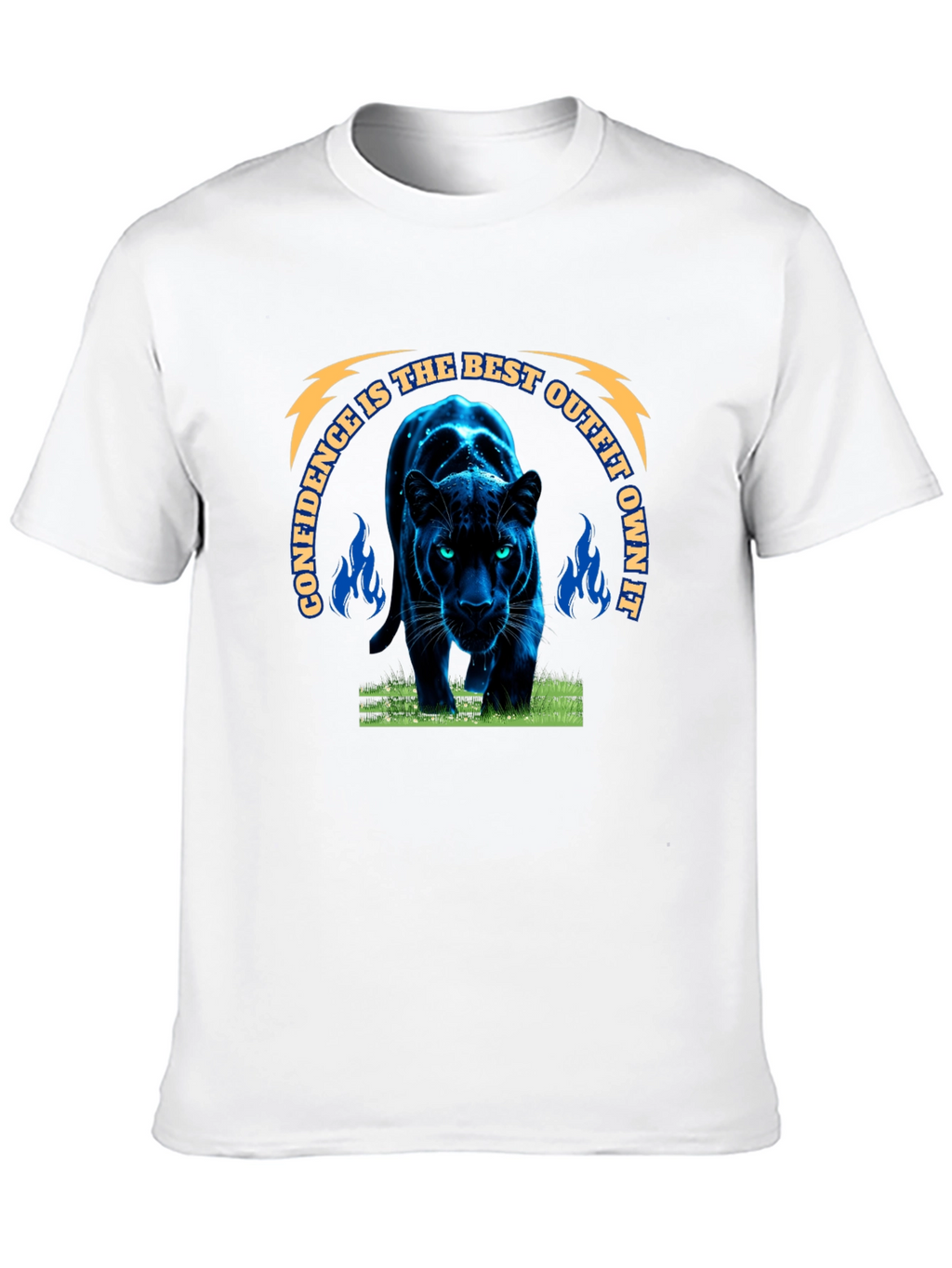 Confidence is the Best Outfit Black T-Shirt