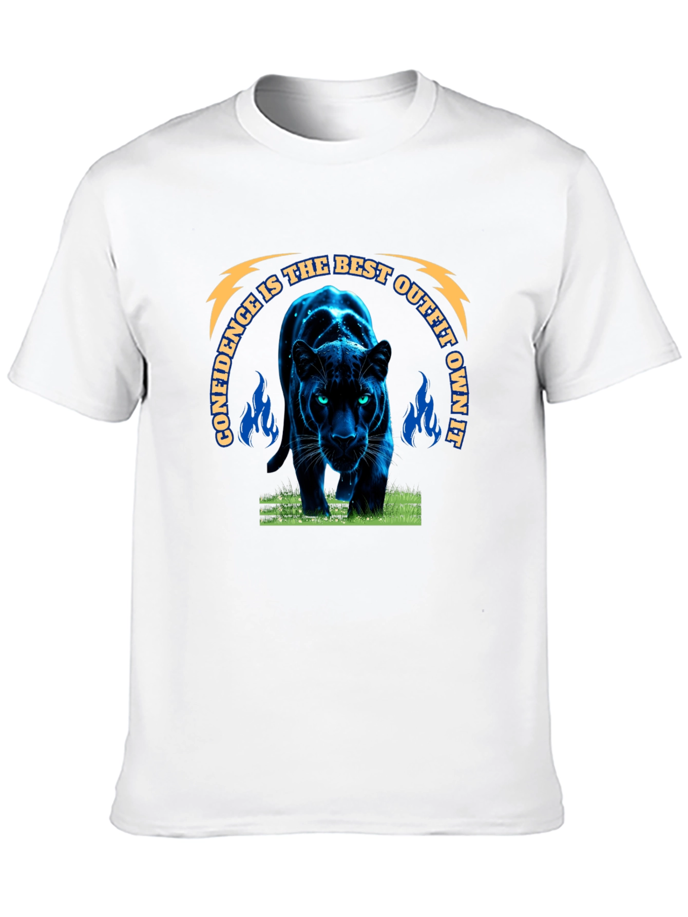 Confidence is the Best Outfit Black T-Shirt