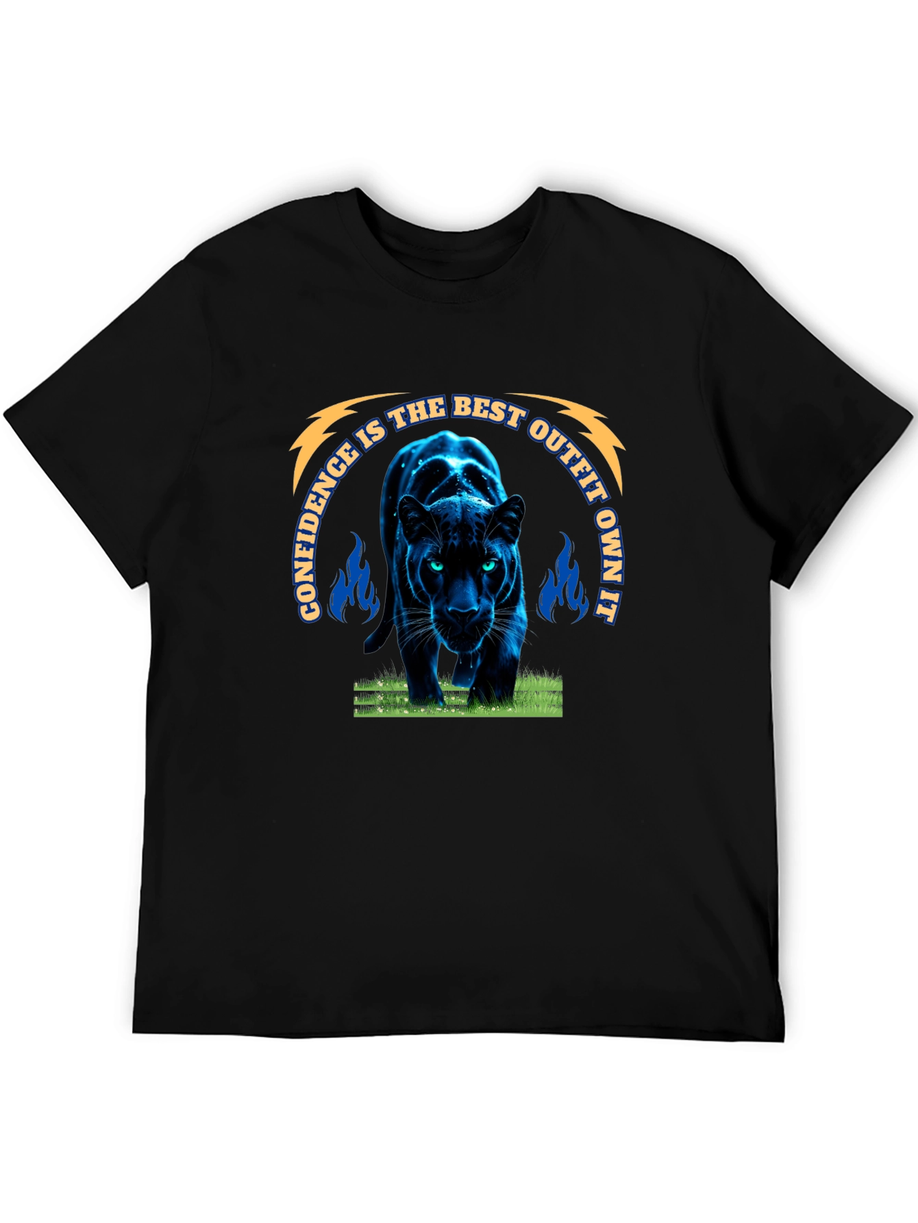 Confidence is the Best Outfit Black T-Shirt