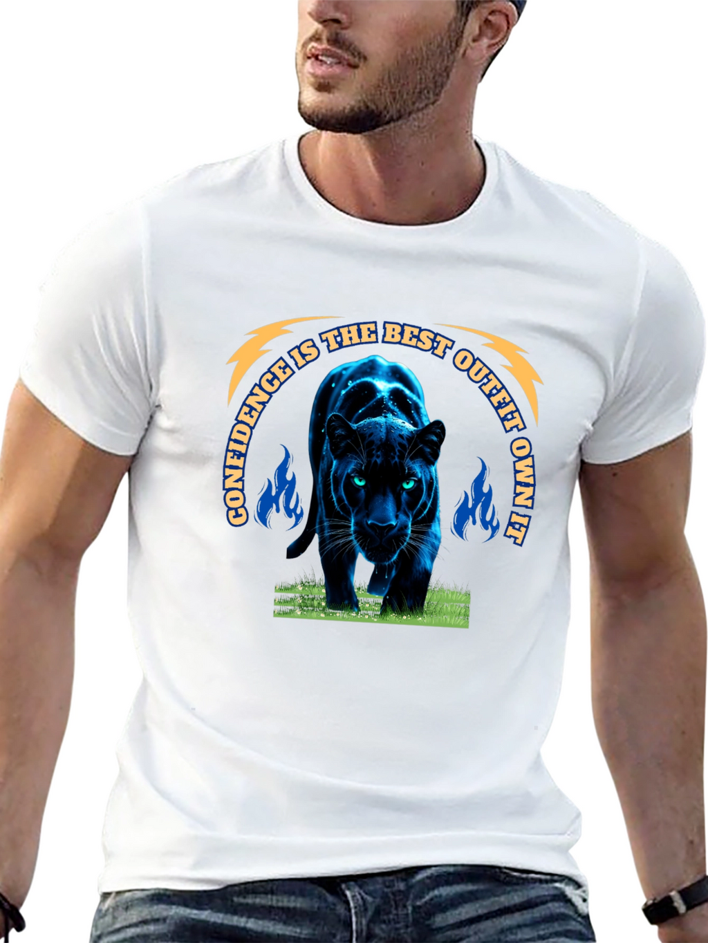Confidence is the Best Outfit Black T-Shirt