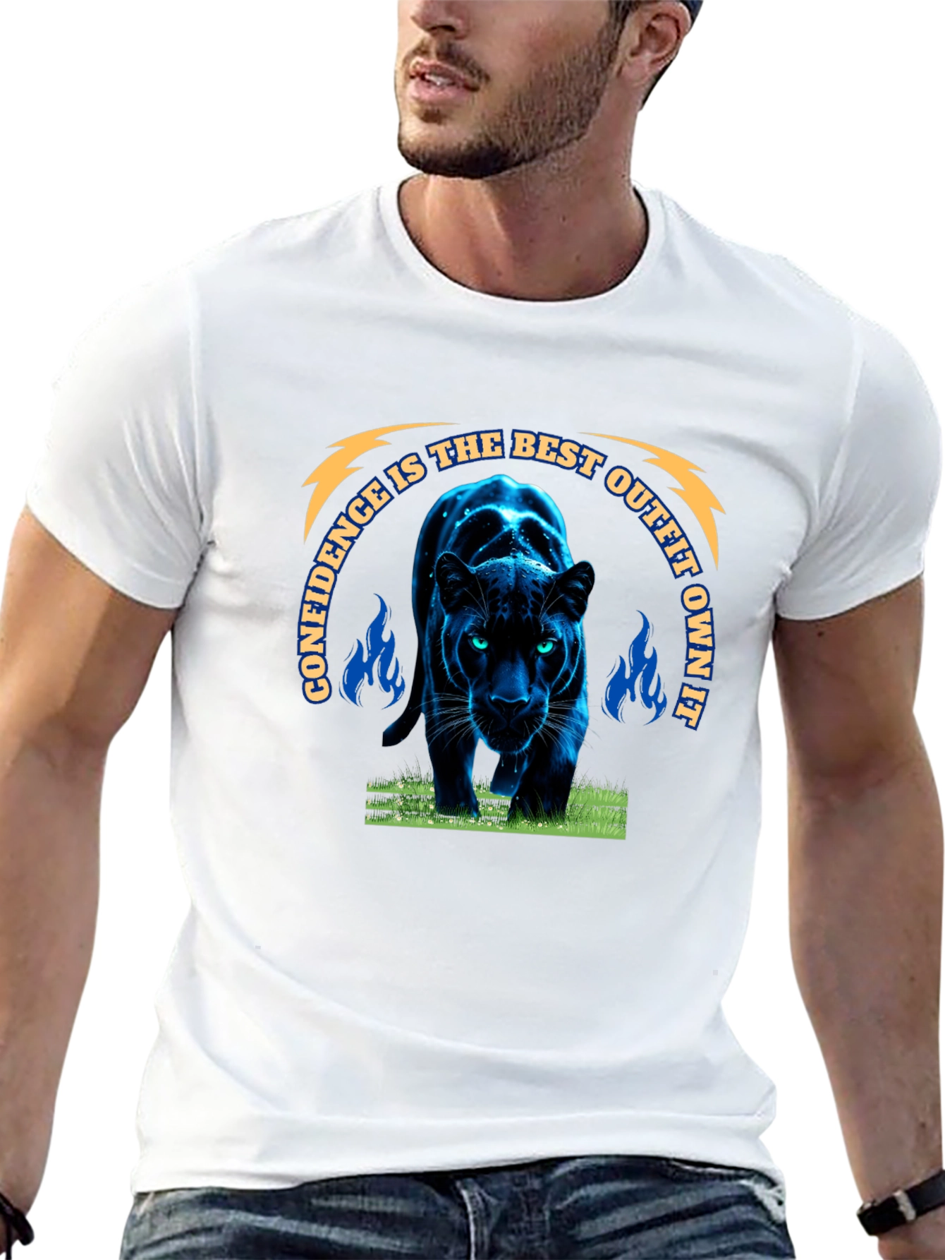 Confidence is the Best Outfit Black T-Shirt