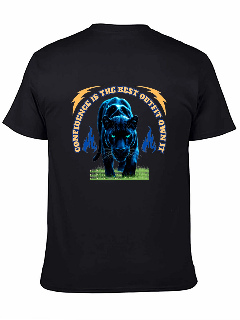 Confidence is the Best Outfit Black T-Shirt