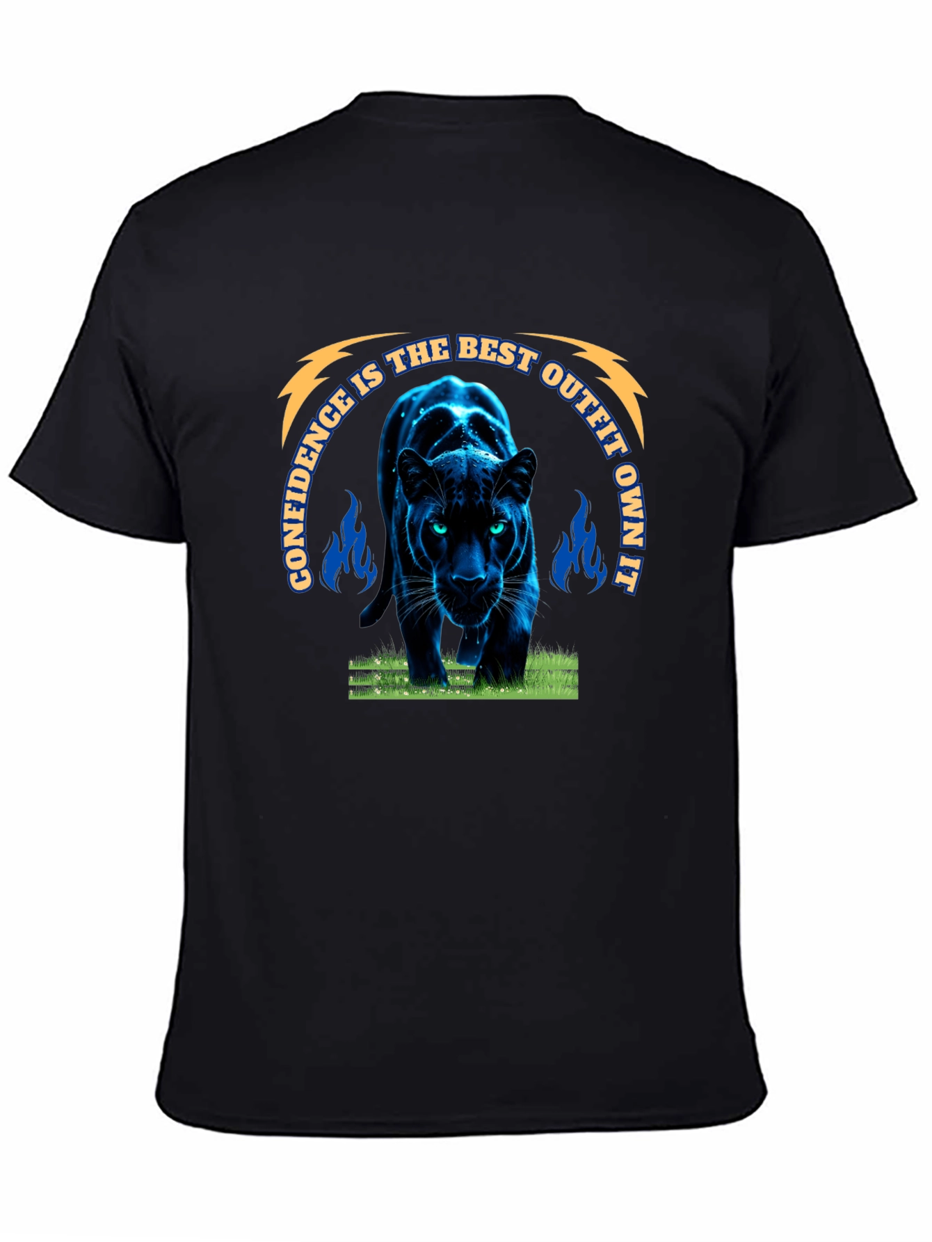 Confidence is the Best Outfit Black T-Shirt