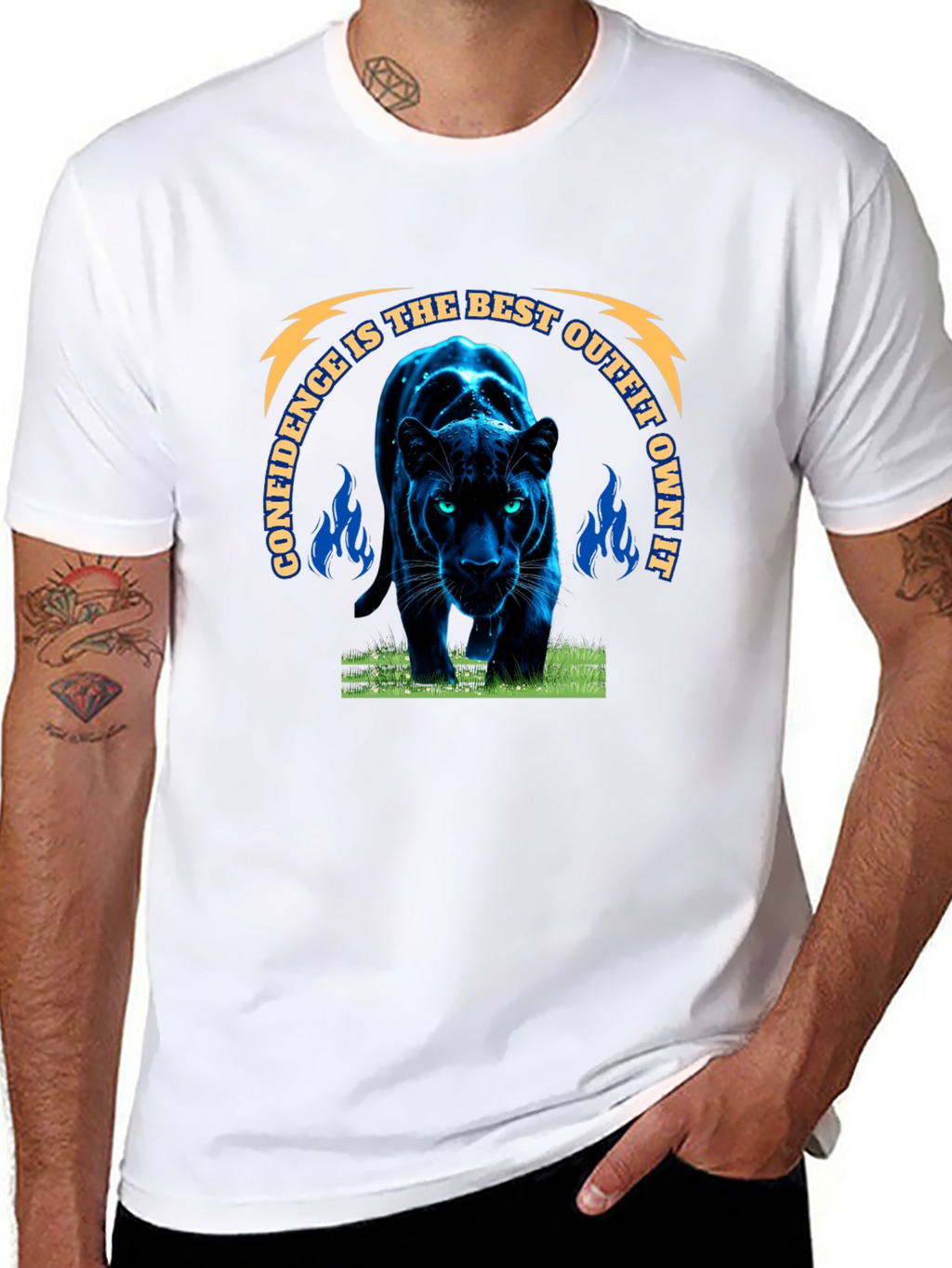 Confidence is the Best Outfit Black T-Shirt
