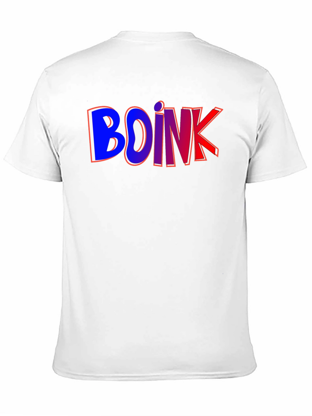 Boink Graphic T-Shirt - Crew Neck Cotton Tee
