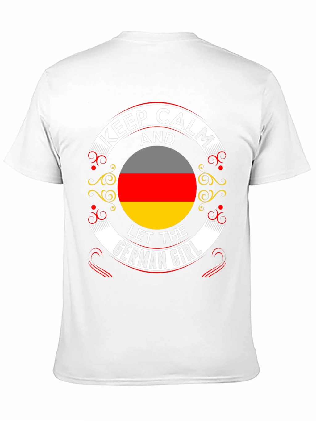 Keep Calm German Girl T-Shirt