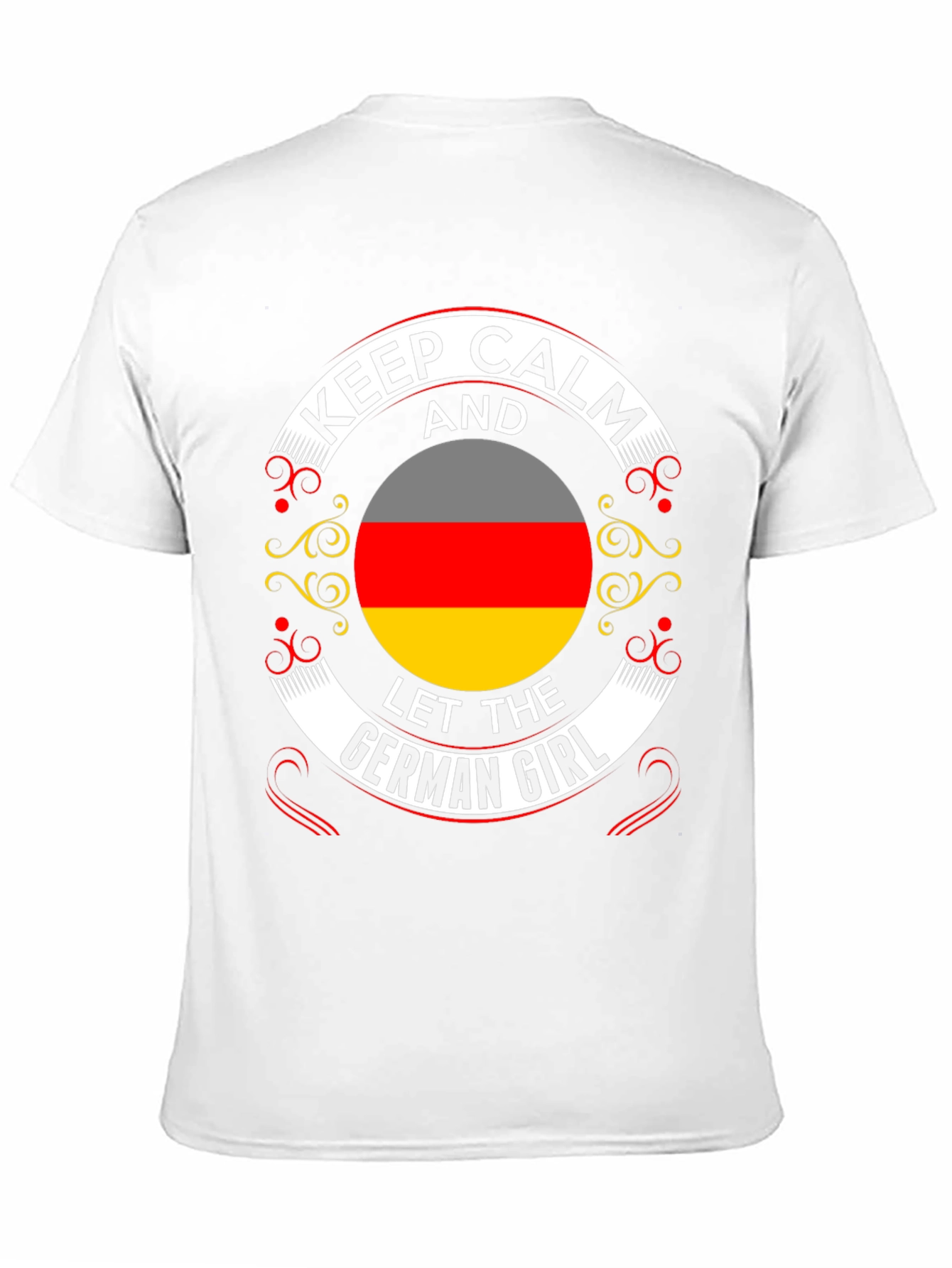 Keep Calm German Girl T-Shirt