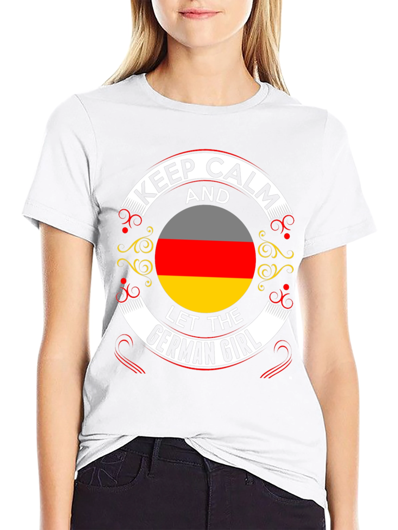 Keep Calm German Girl T-Shirt