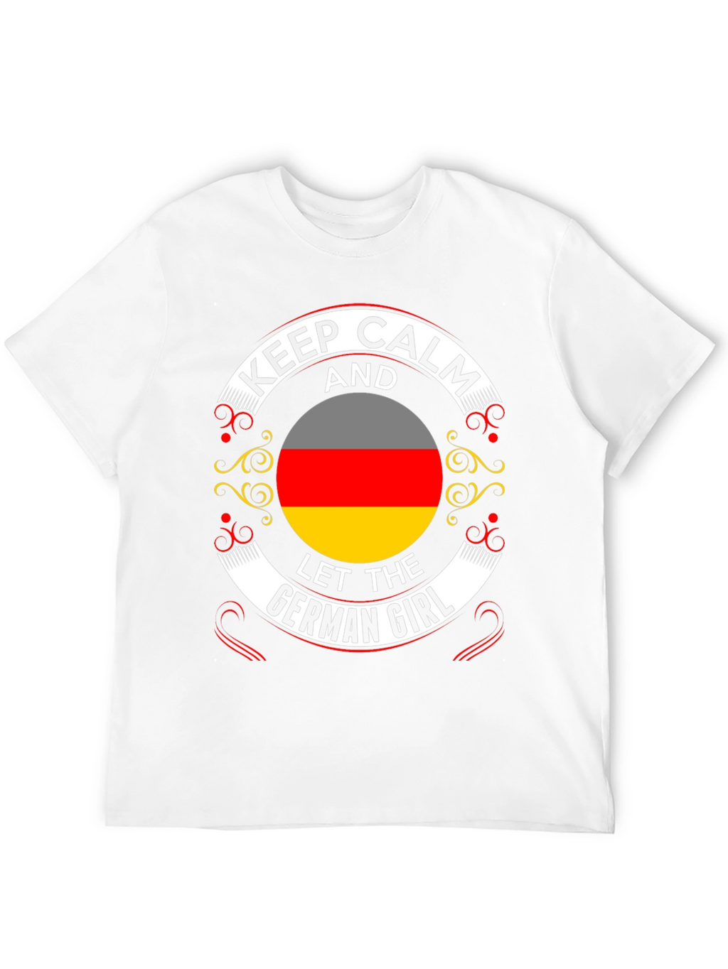 Keep Calm German Girl T-Shirt