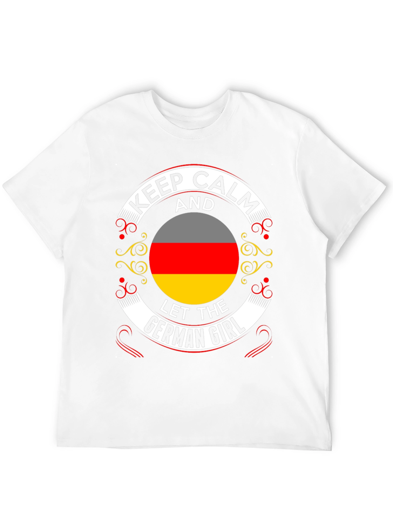 Keep Calm German Girl T-Shirt
