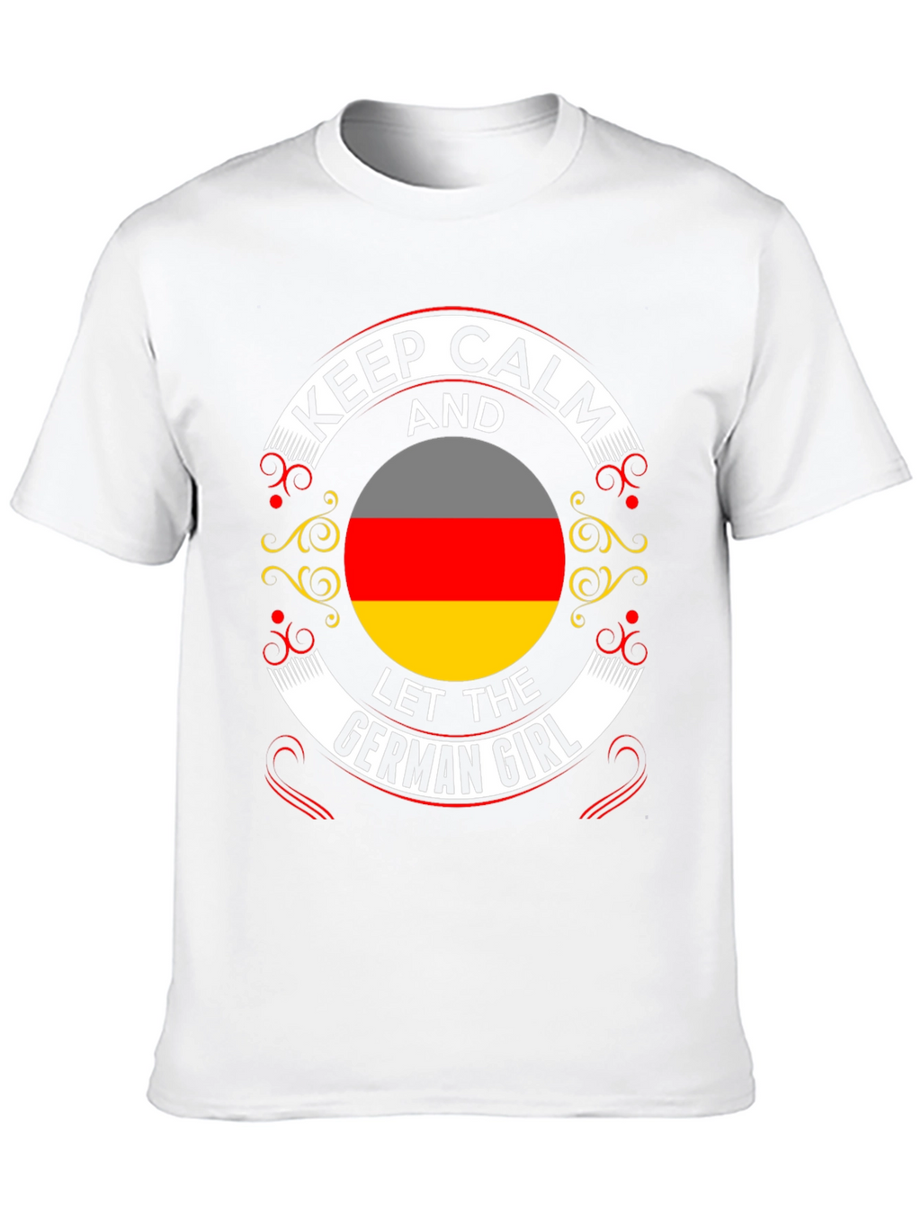 Keep Calm German Girl T-Shirt