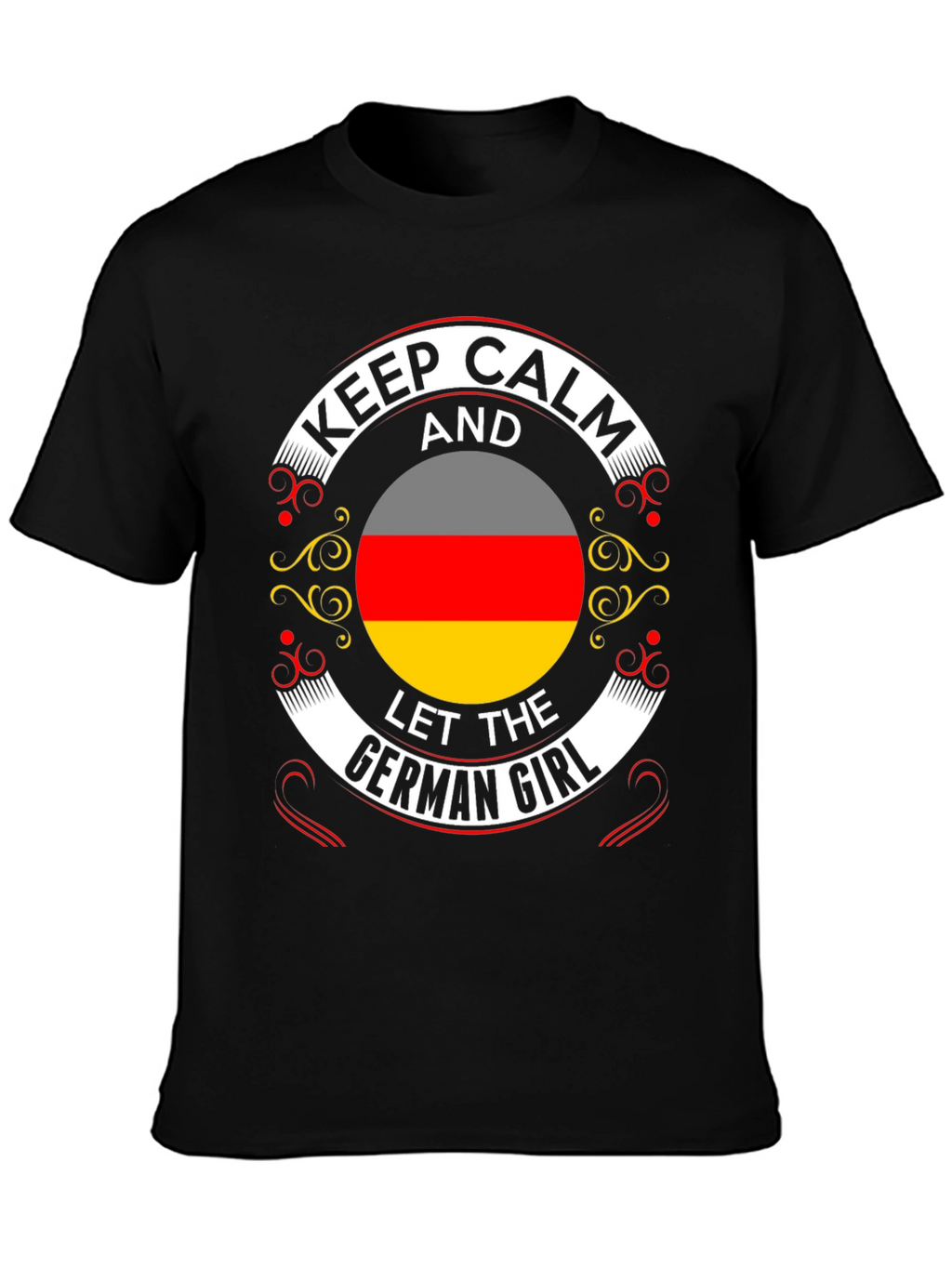 Keep Calm German Girl T-Shirt