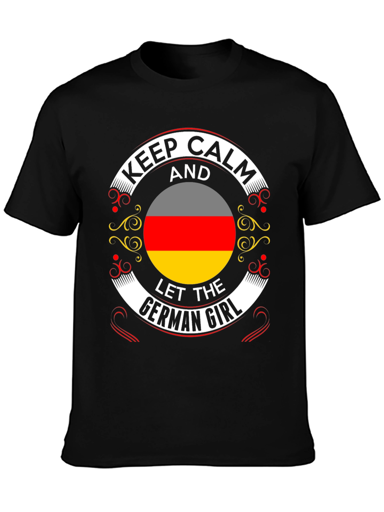 Keep Calm German Girl T-Shirt