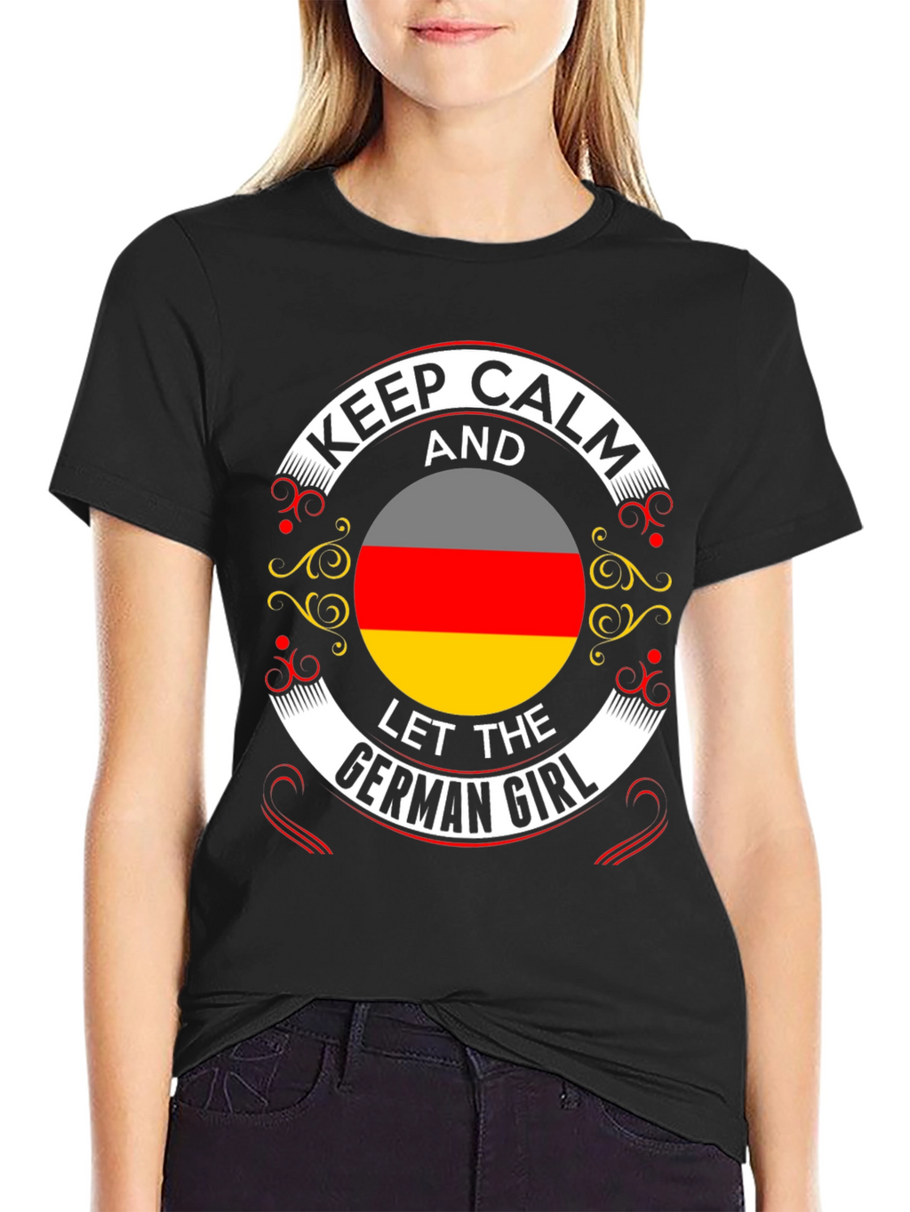 Keep Calm German Girl T-Shirt