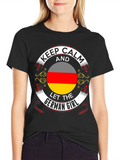 Keep Calm German Girl T-Shirt