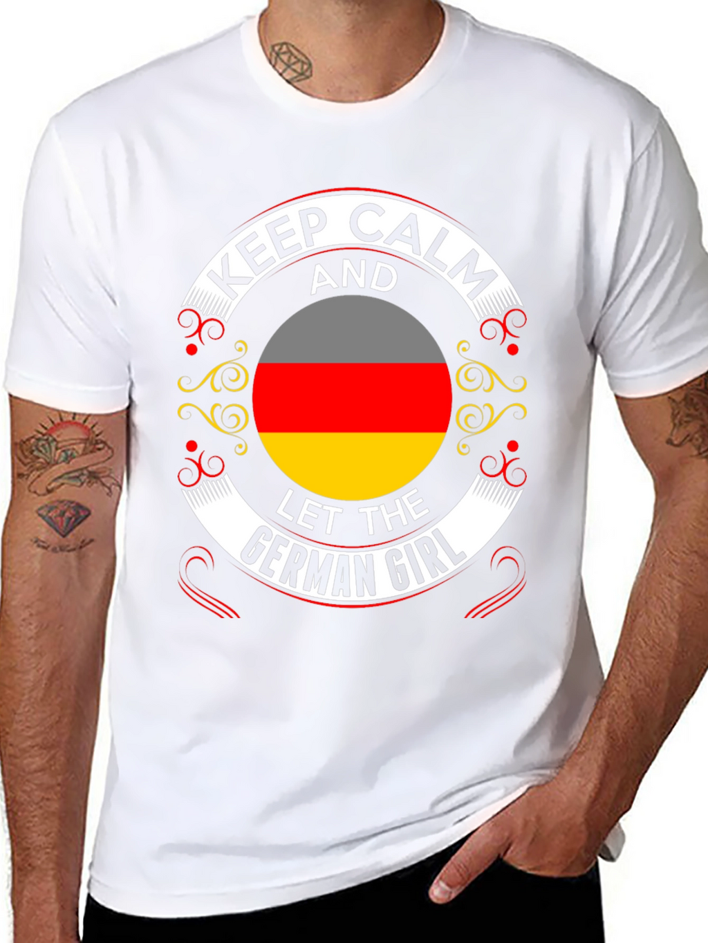 Keep Calm German Girl T-Shirt
