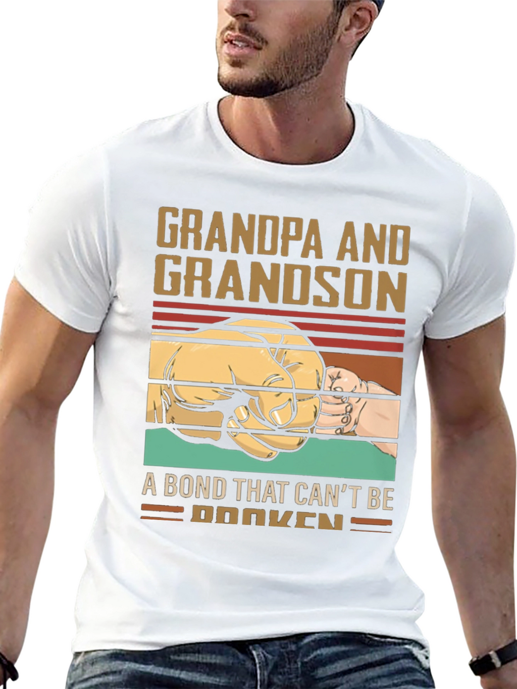 Grandpa and Grandson Bond T-Shirt