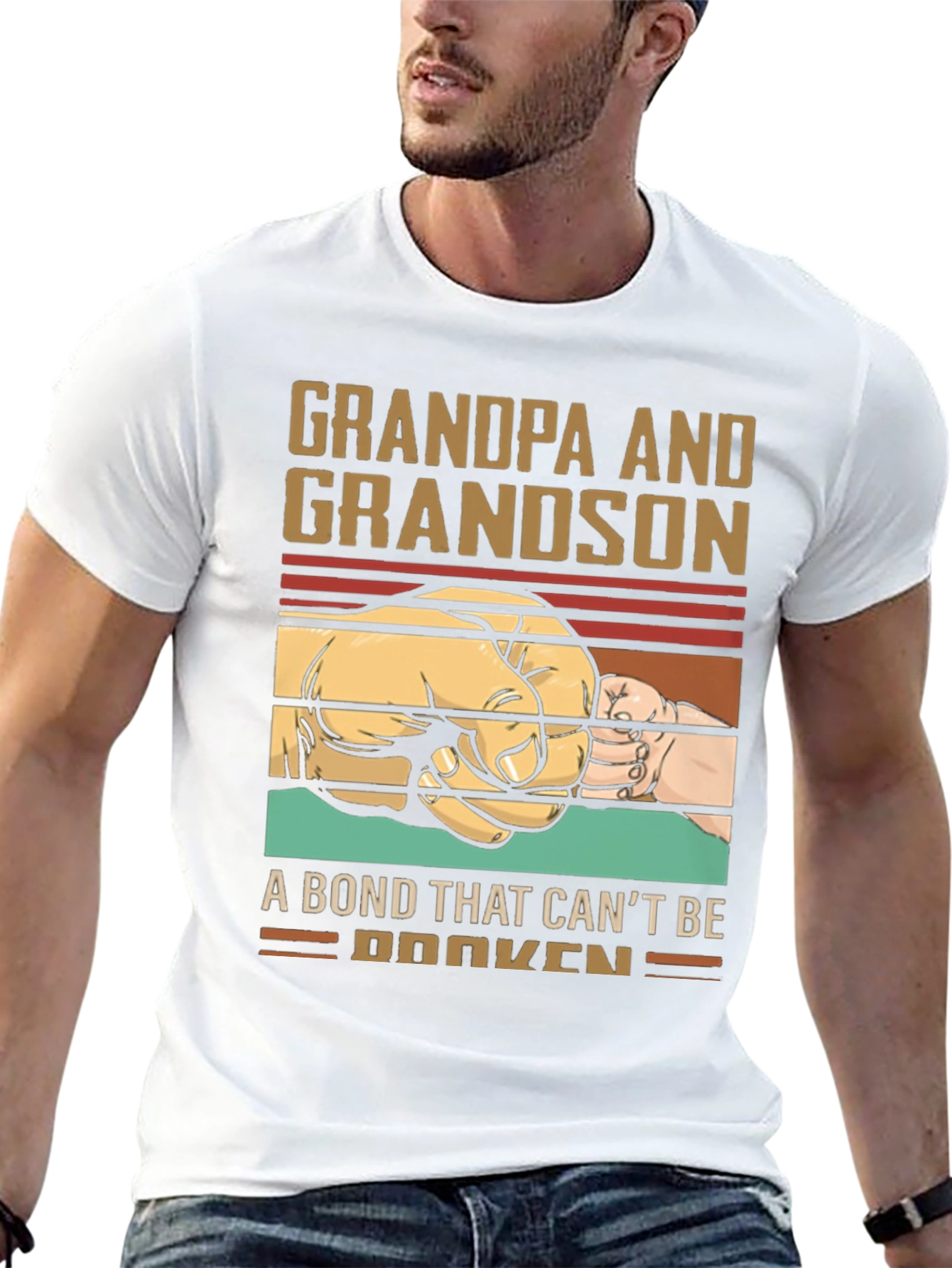 Grandpa and Grandson Bond T-Shirt